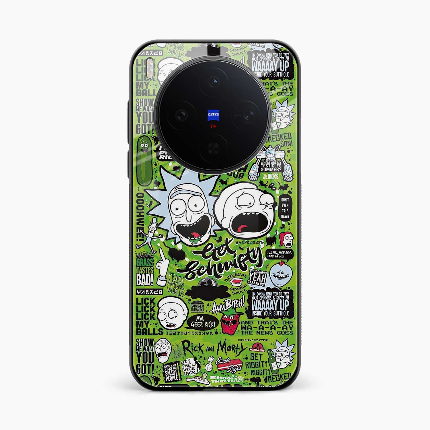 Rick And Morty Vivo X300 5G Back Cover
