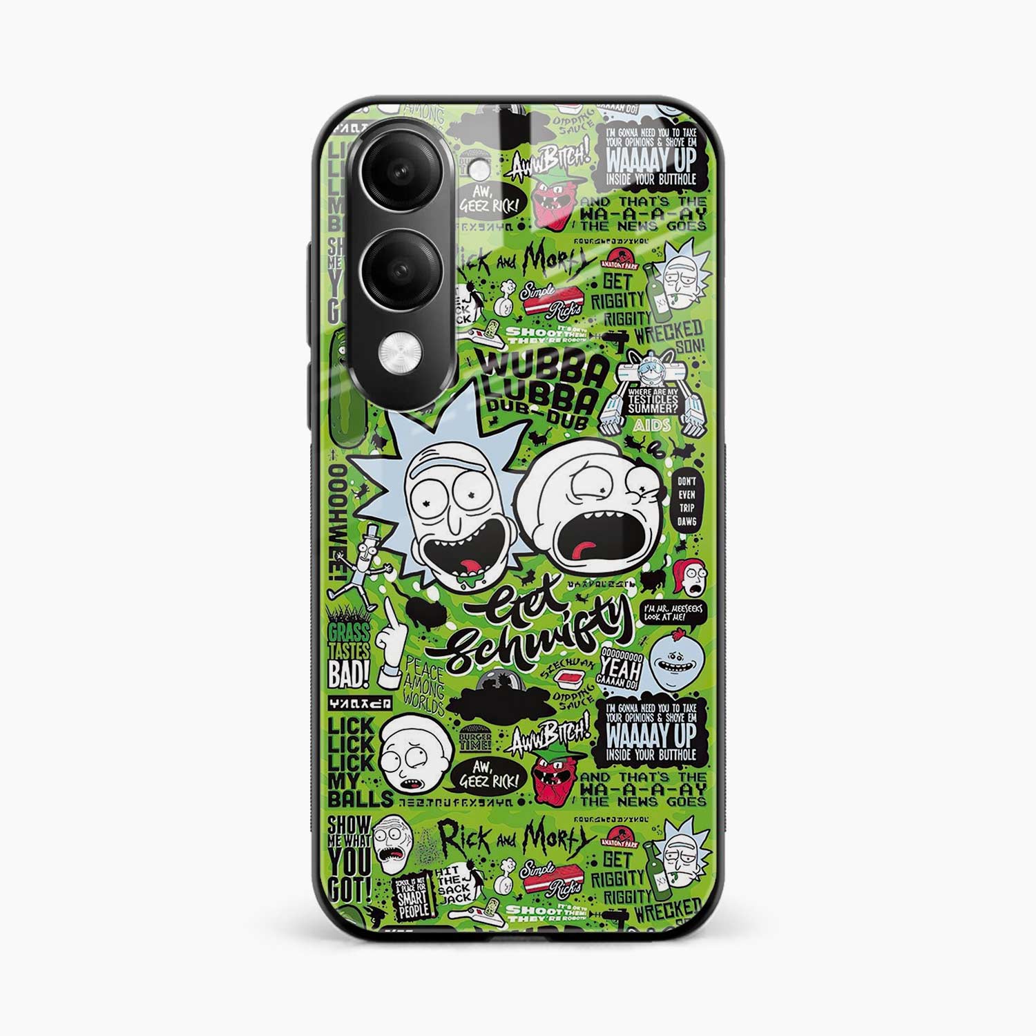 Rick And Morty Vivo Y19s 5G Back Cover