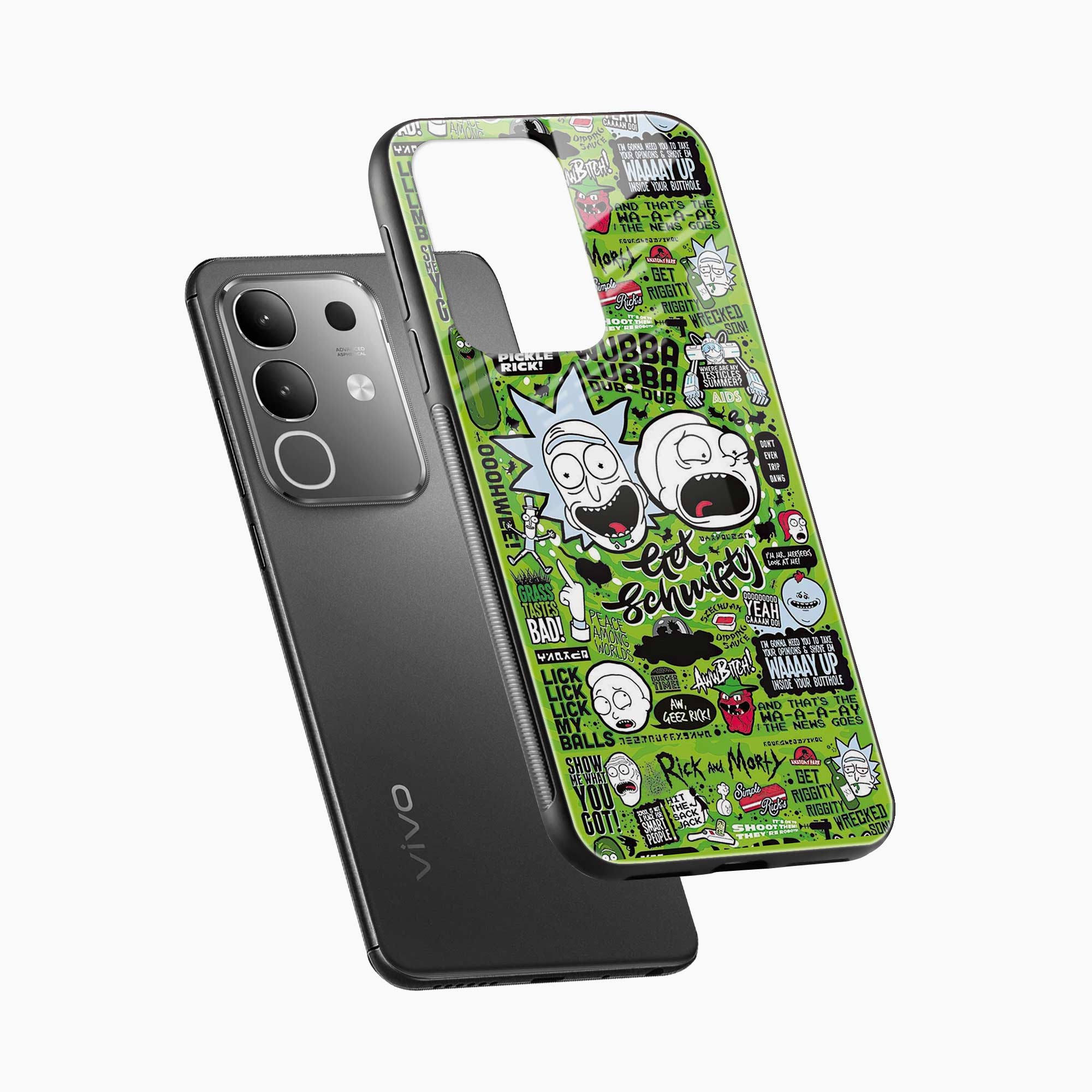 Rick And Morty Vivo Y31 Pro 5G Back Cover