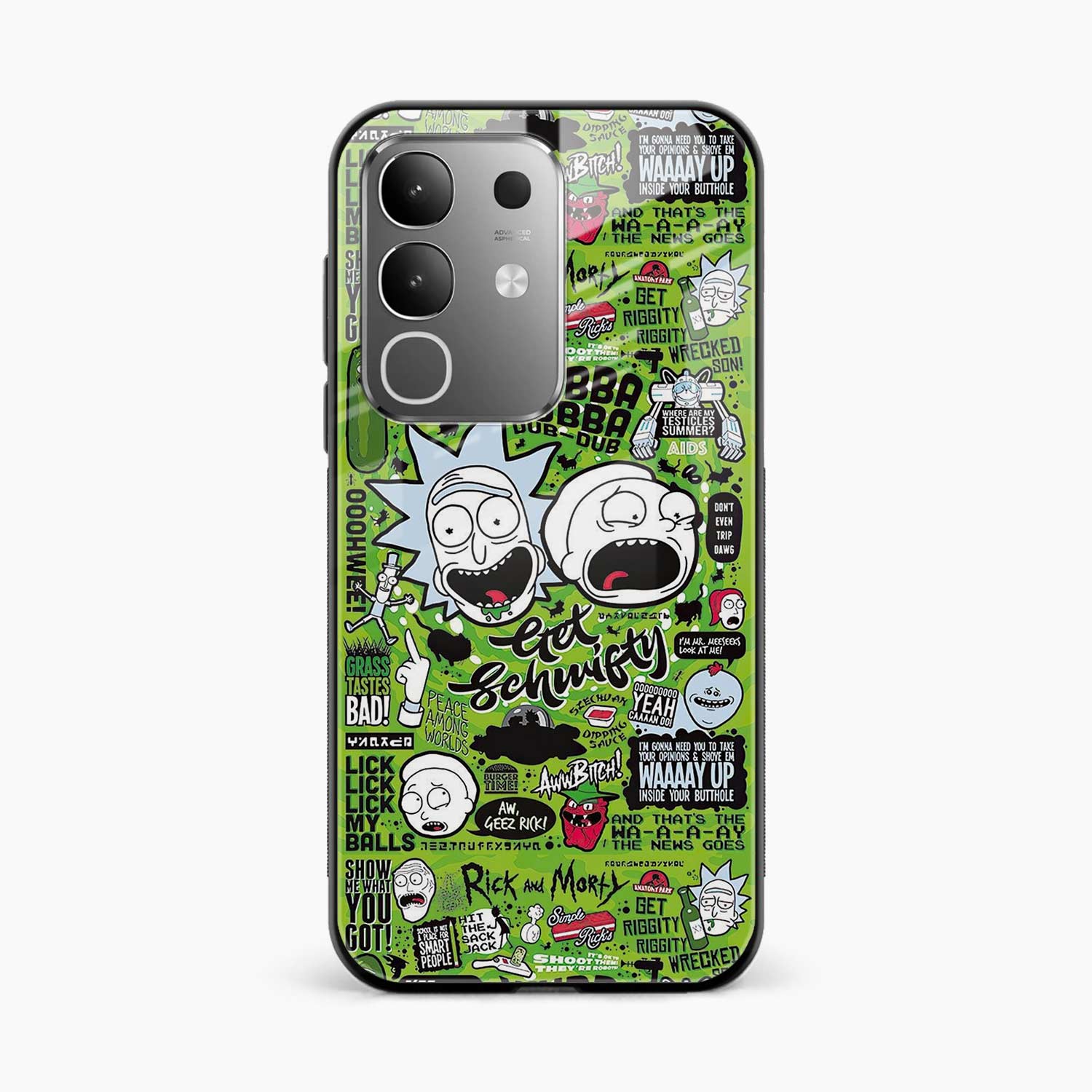 Rick And Morty Vivo Y31 Pro 5G Back Cover