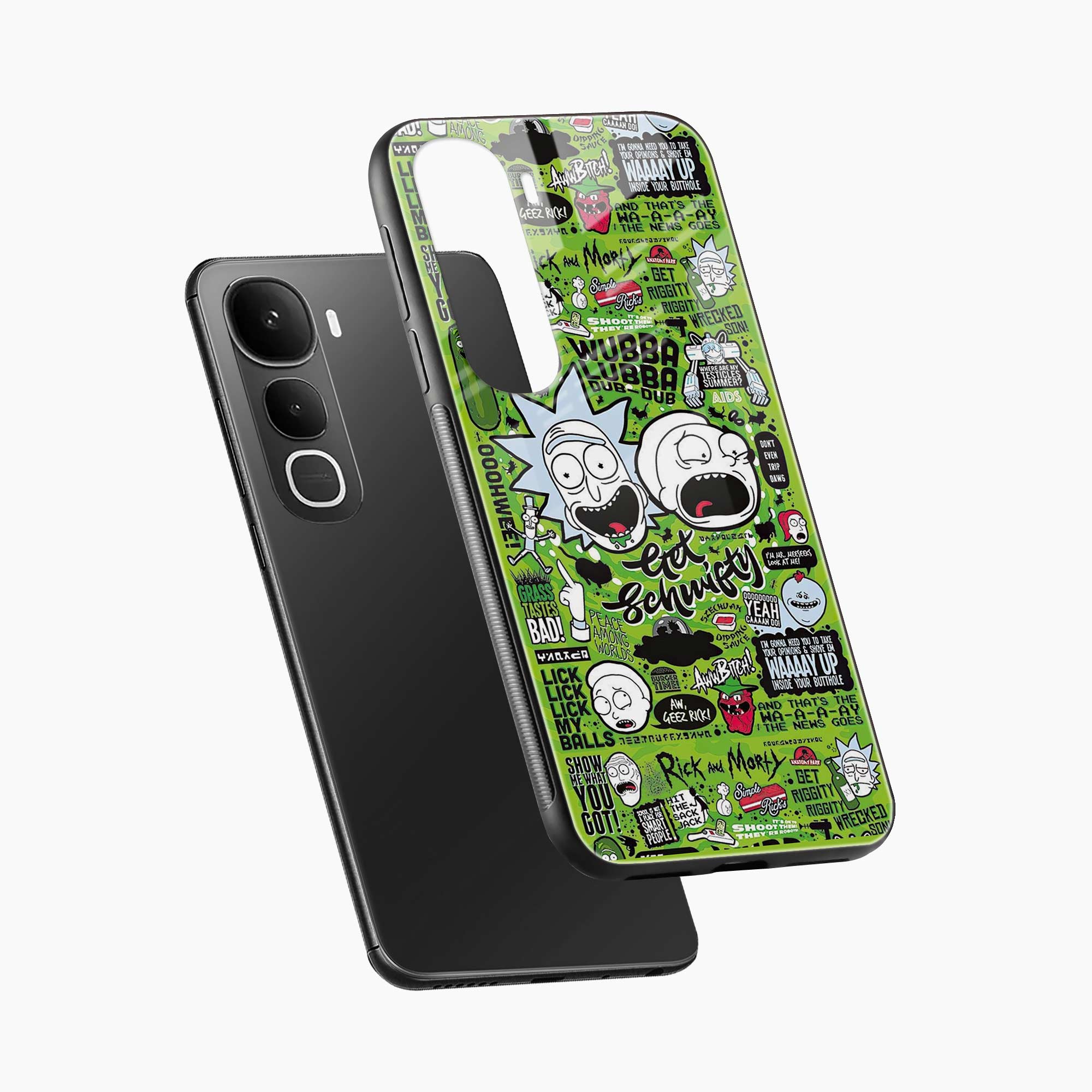 Rick And Morty Vivo Y400 5G Back Cover