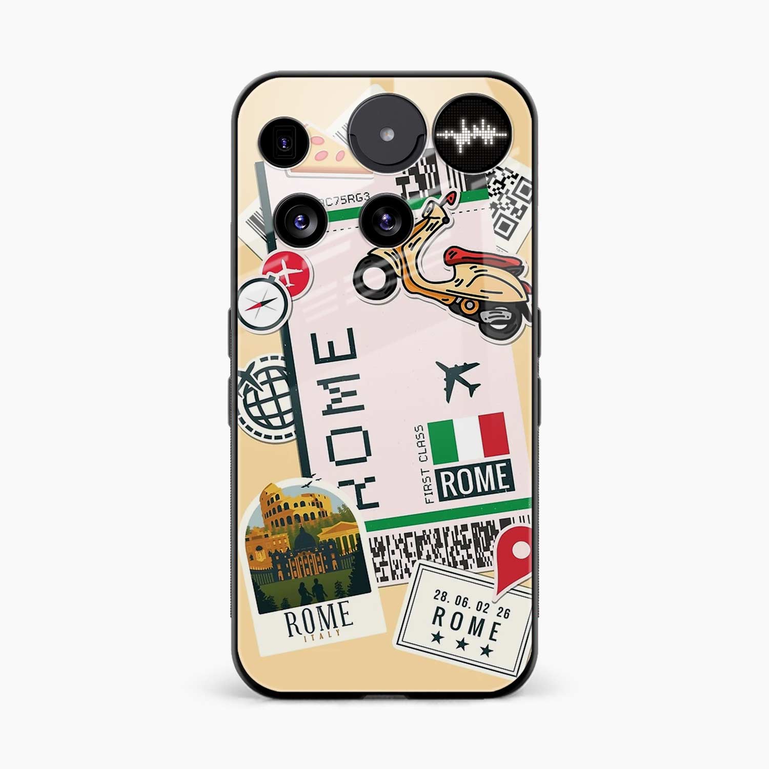 Rome Nothing Phone 3 Back Cover