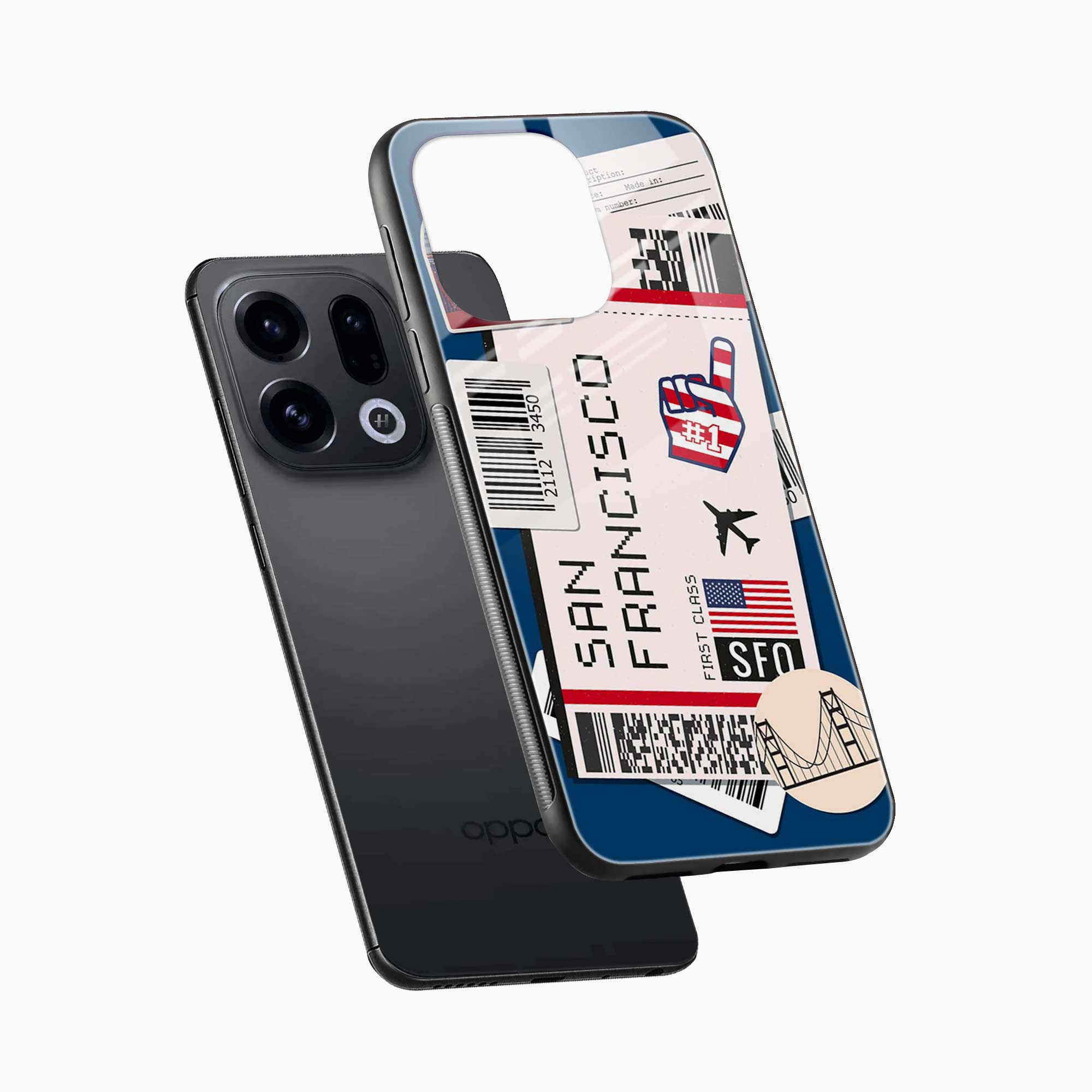 San Francisco Oppo Find X9 Back Cover