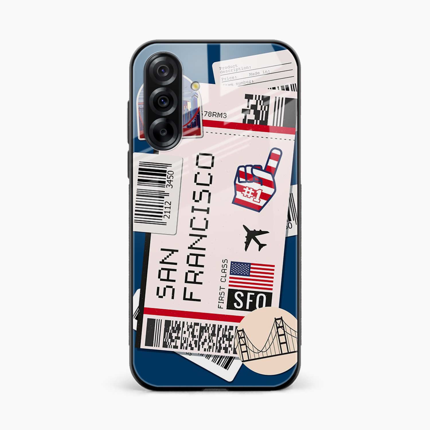 San Francisco Samsung F17 5G Back Cover