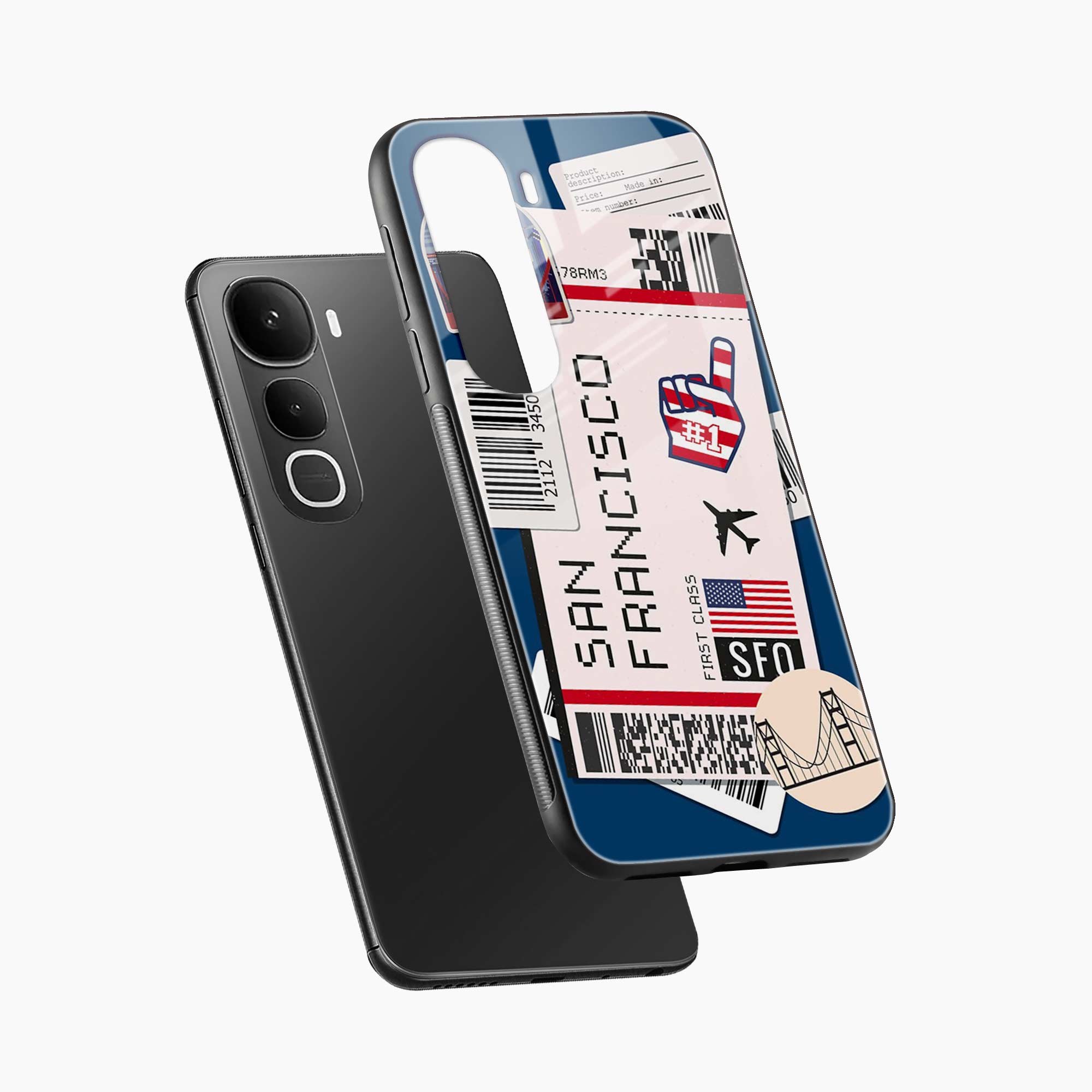 San Francisco Vivo Y400 5G Back Cover