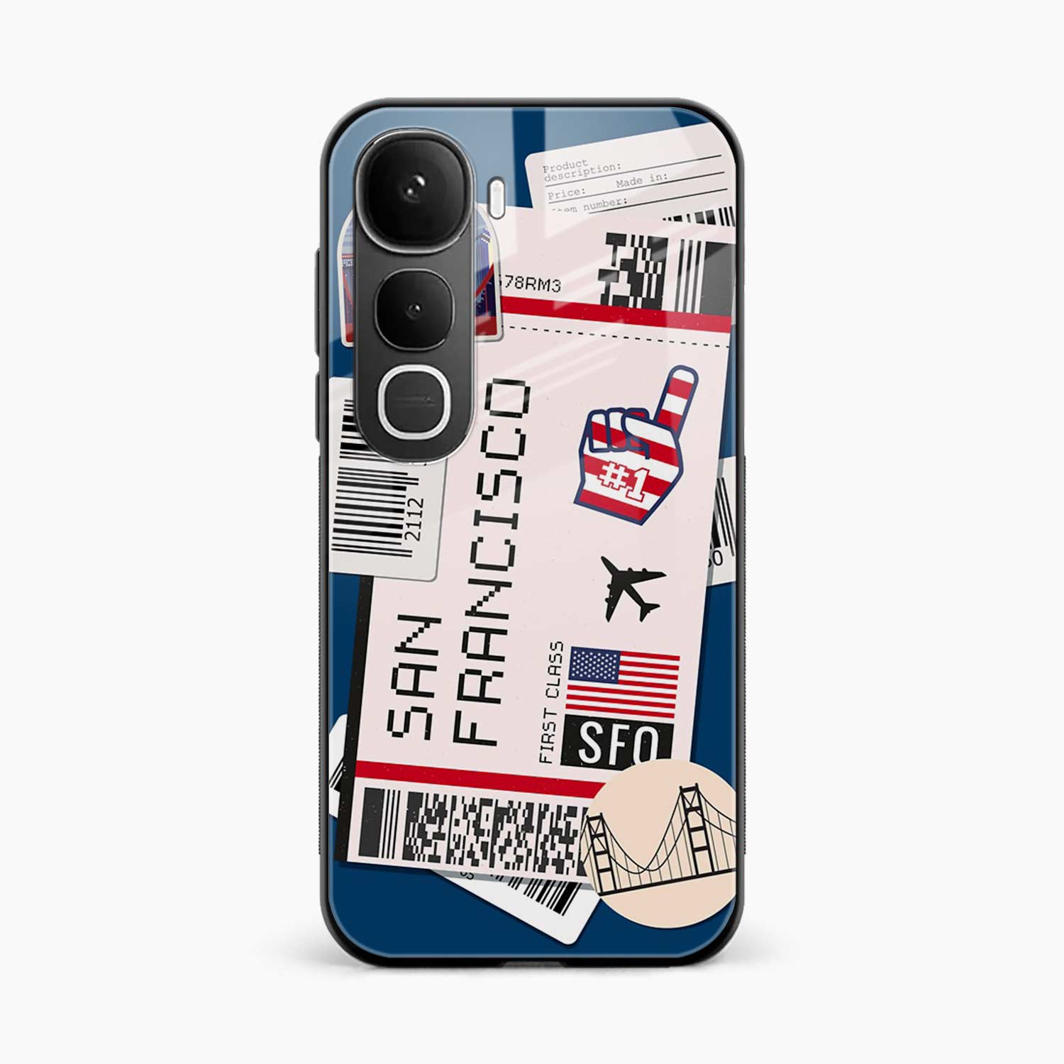 San Francisco Vivo Y400 5G Back Cover