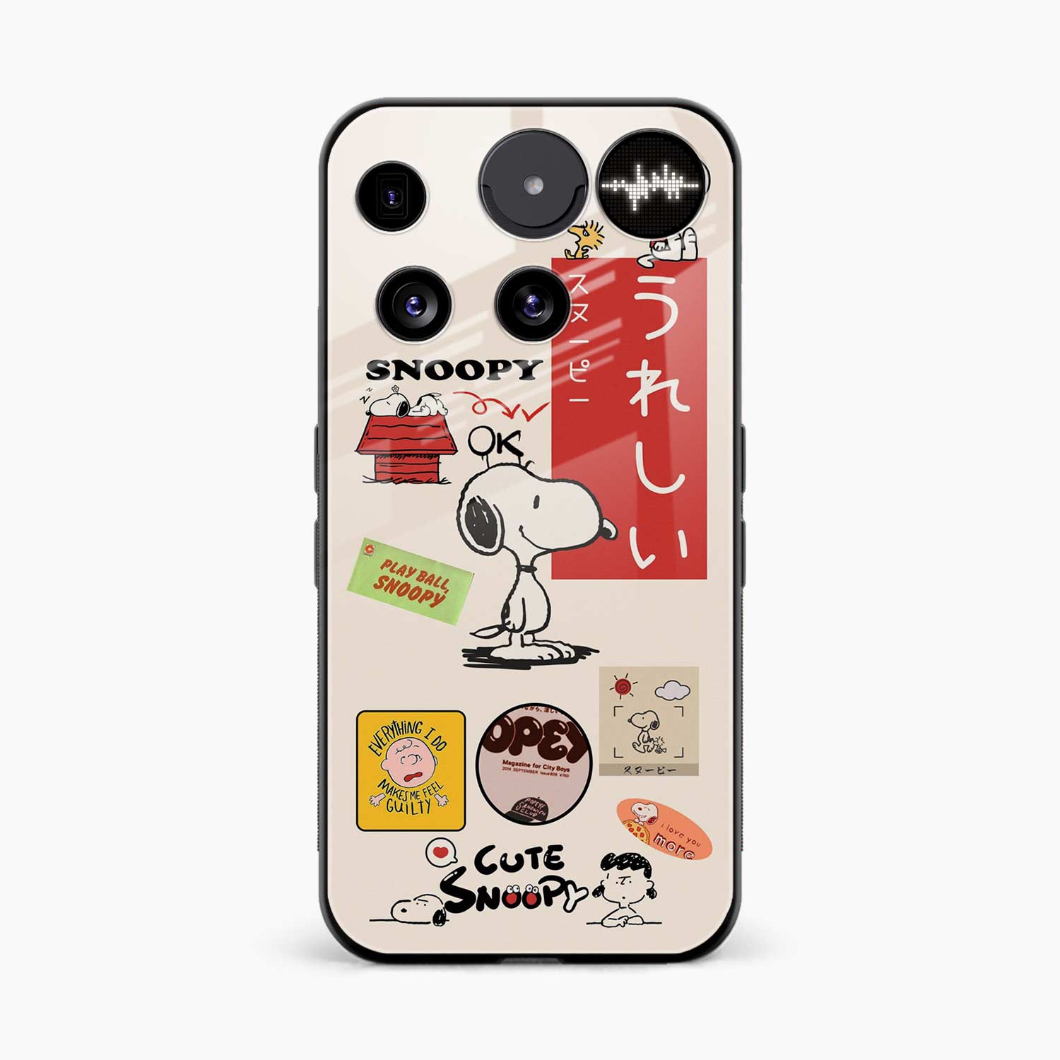 Snoopy Nothing Phone 3 Back Cover