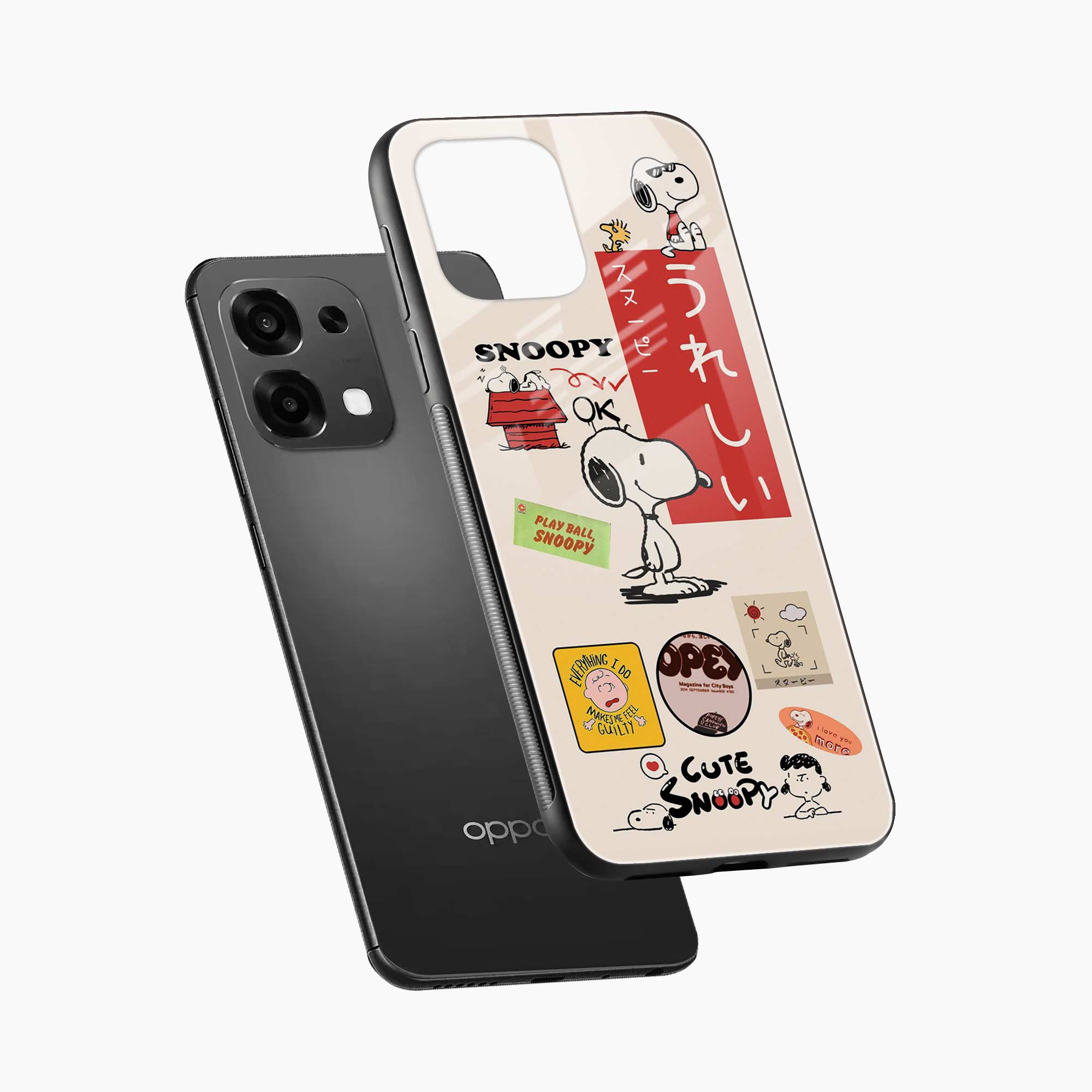 Snoopy Oppo F31 5G Back Cover