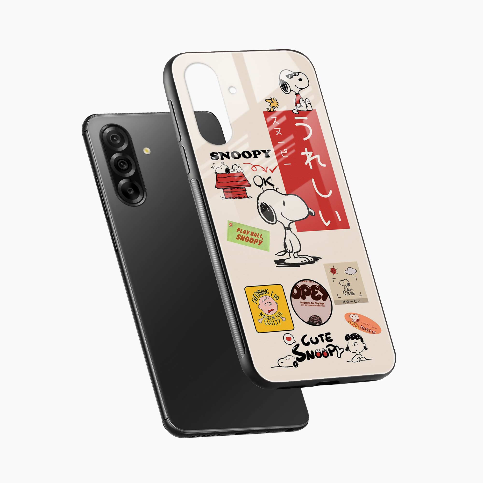 Snoopy Samsung F17 5G Back Cover