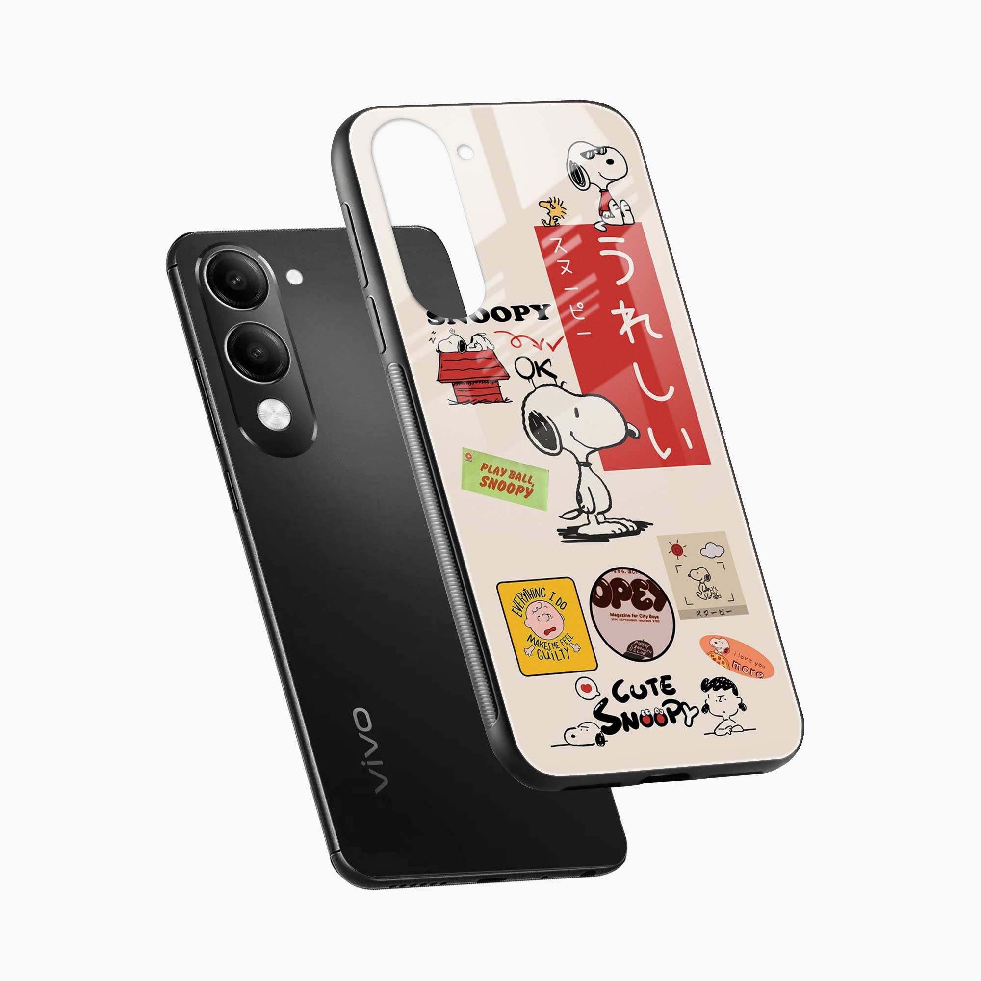 Snoopy Vivo Y19s 5G Back Cover