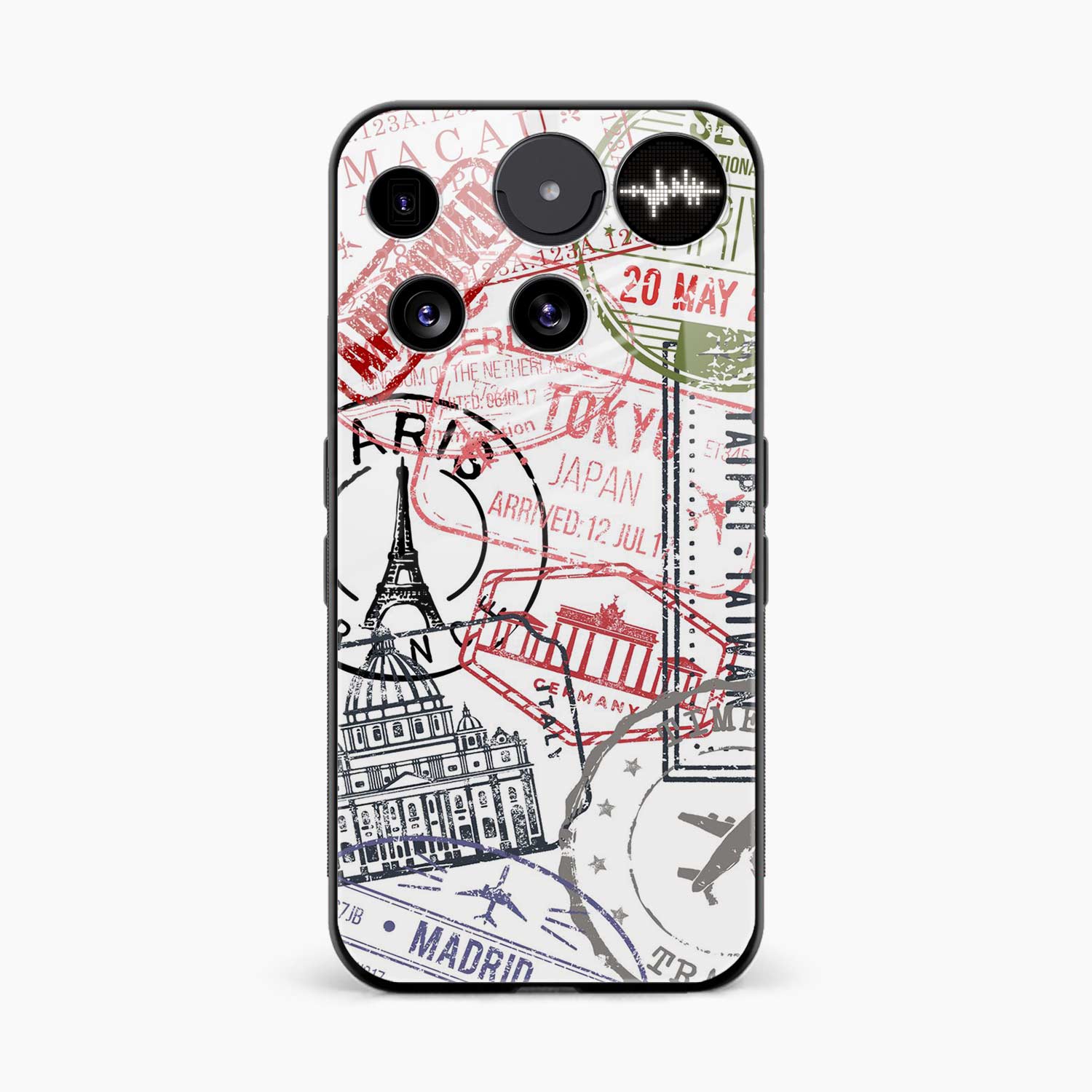 Stamp Nothing Phone 3 Back Cover