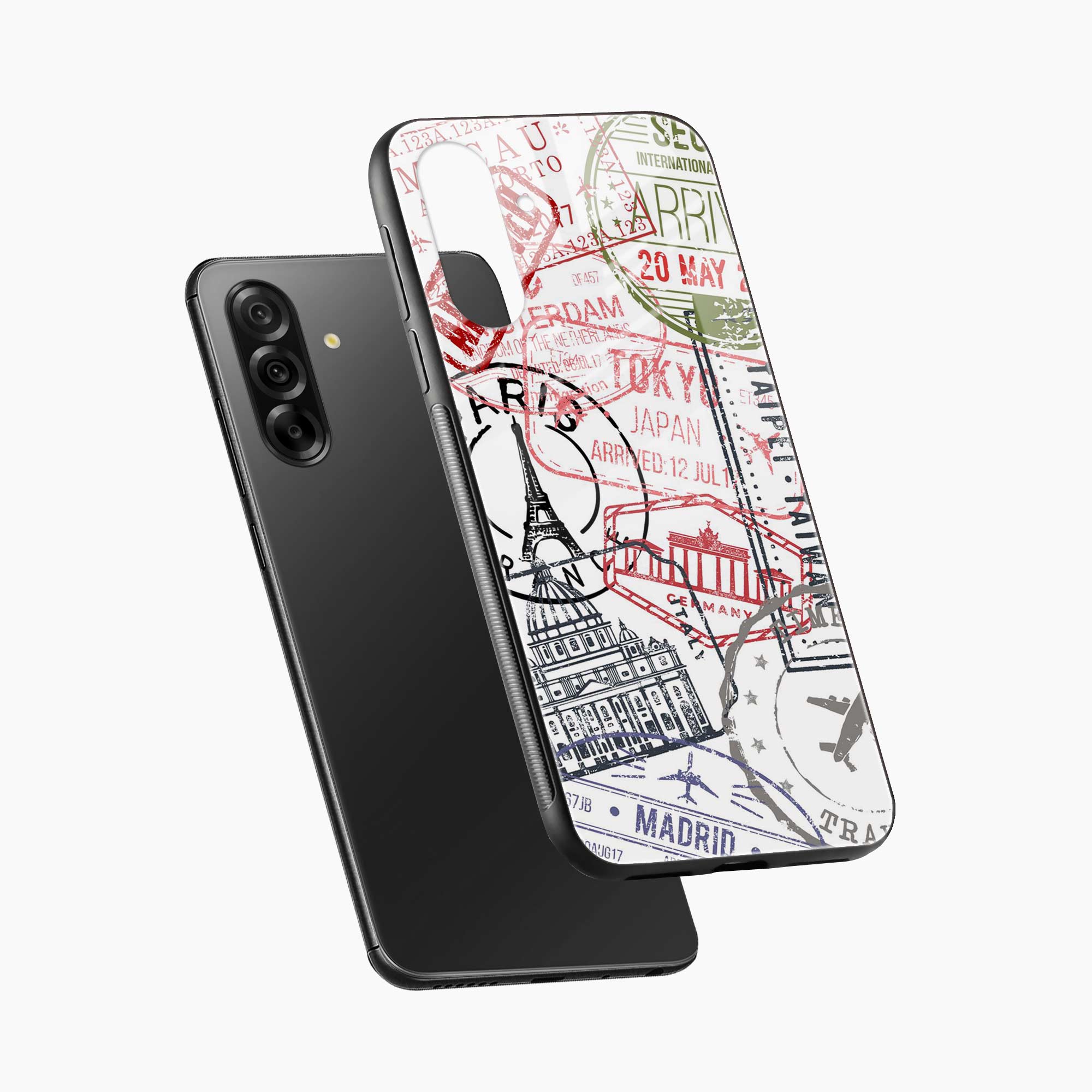 Stamp Samsung F17 5G Back Cover