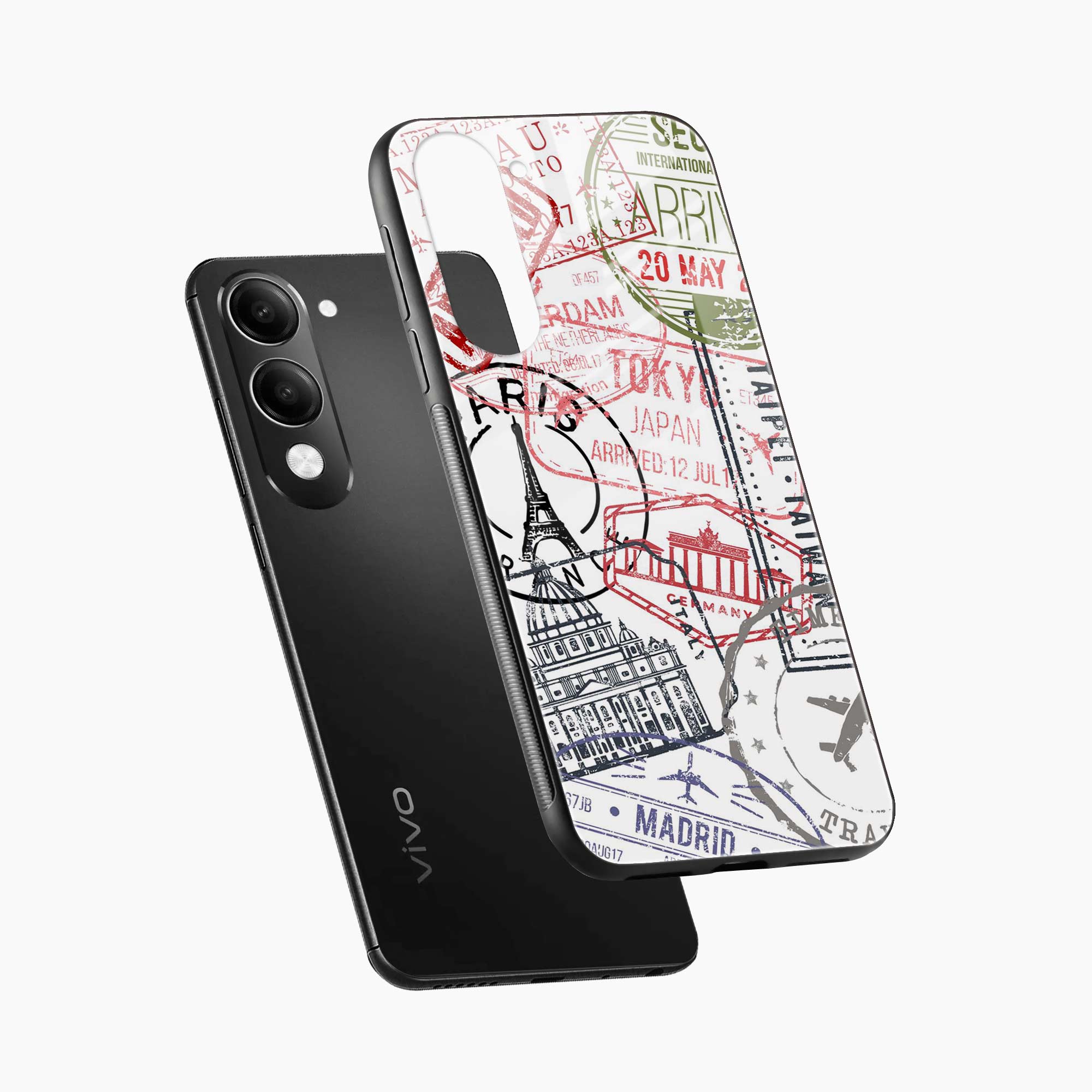 Stamp Vivo Y19s 5G Back Cover