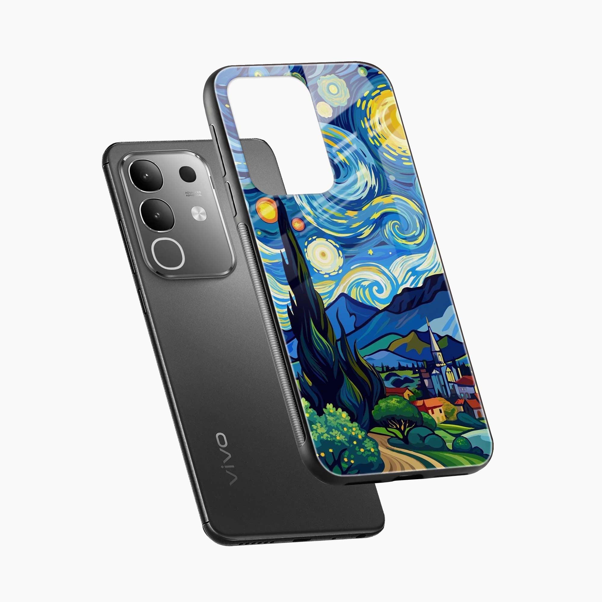 Starry Night Vivo Y31 Pro 5G Back Cover
