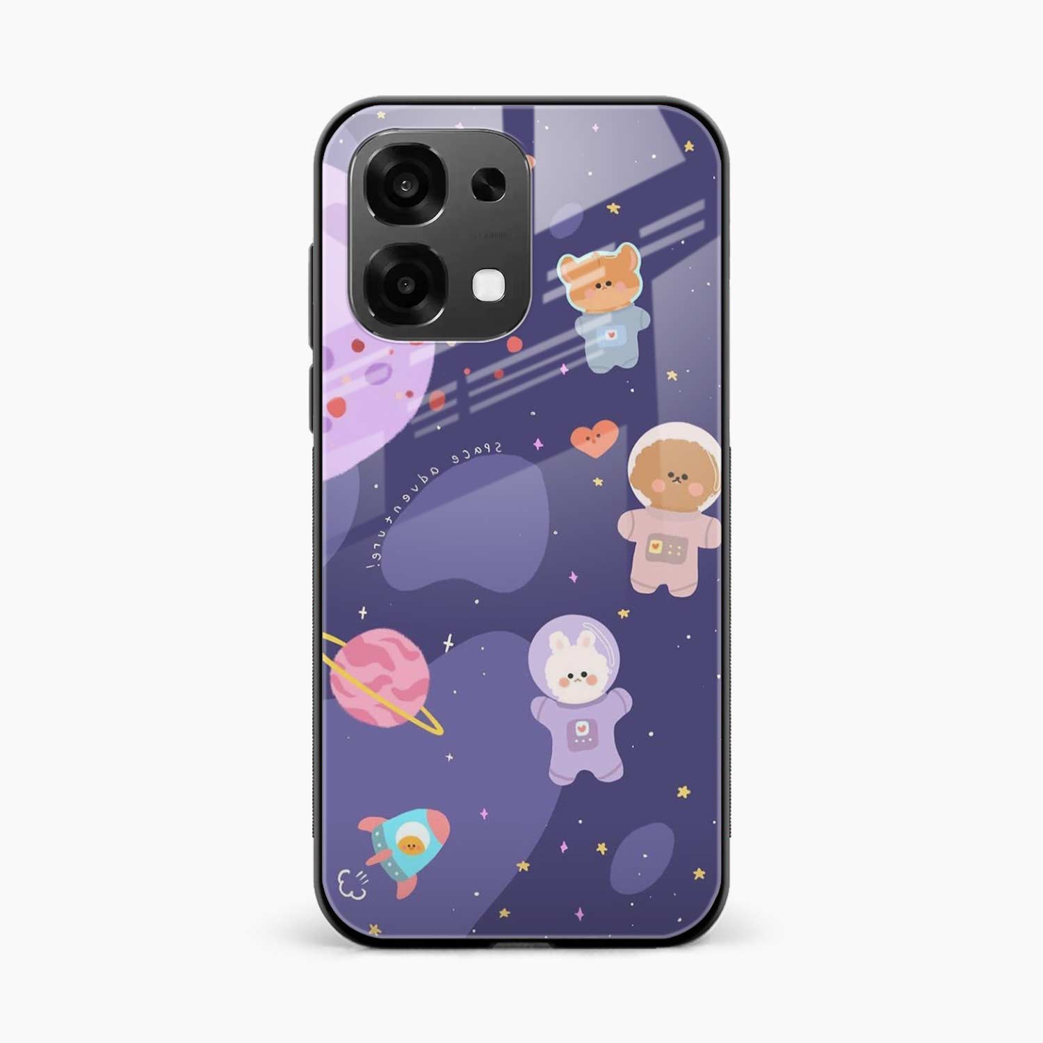 Teddy Space Oppo F31 5G Back Cover