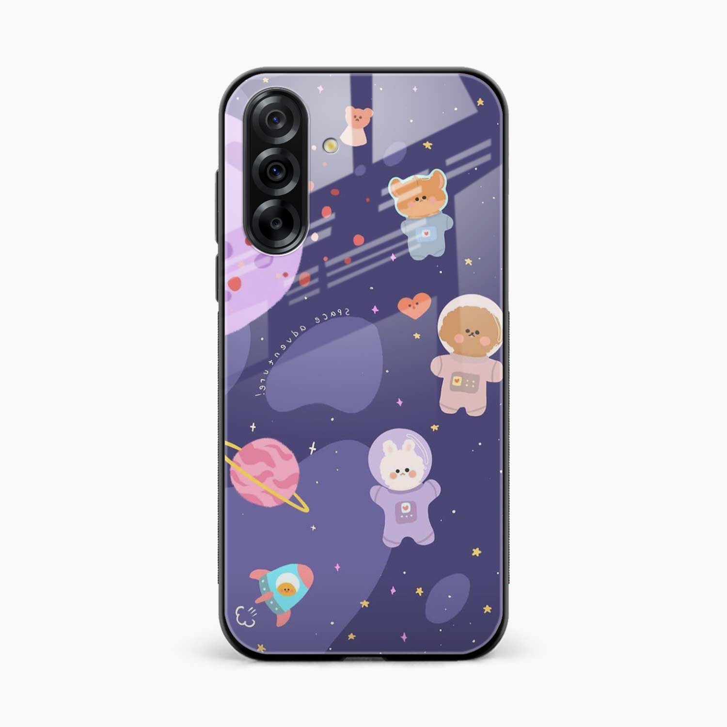 Teddy Space Samsung M17 5G Back Cover