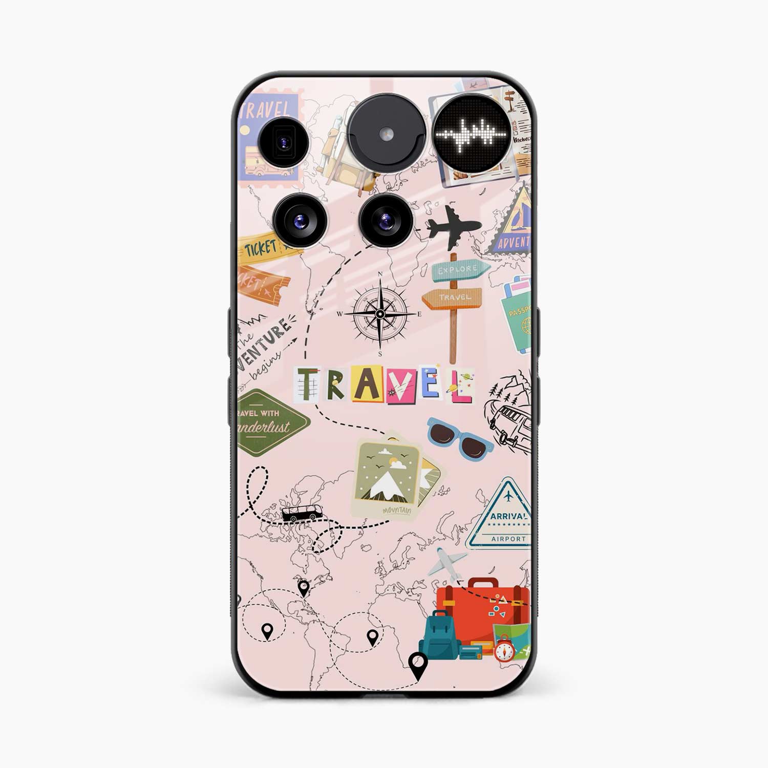 Traveler Nothing Phone 3 Back Cover