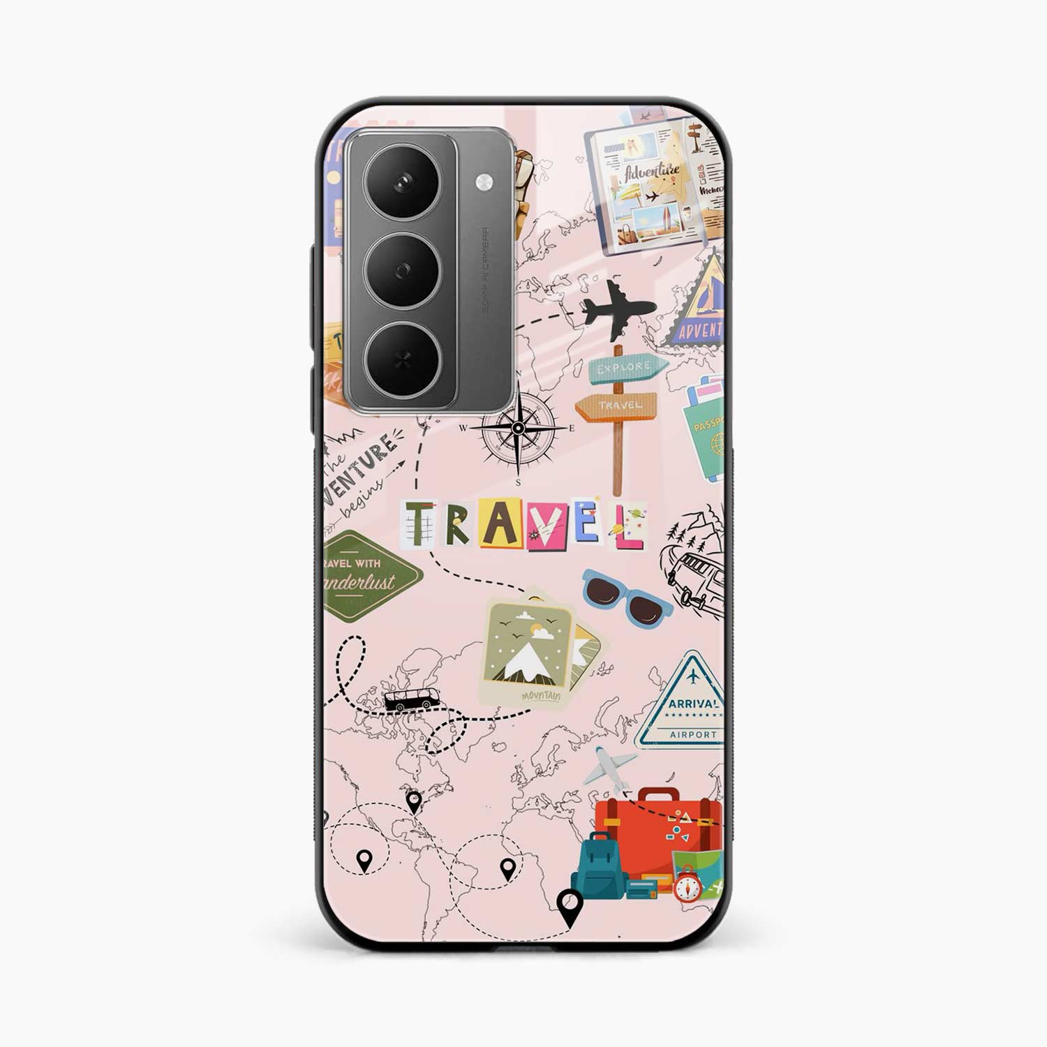 Traveler Realme Narzo 80x 5G Back Cover