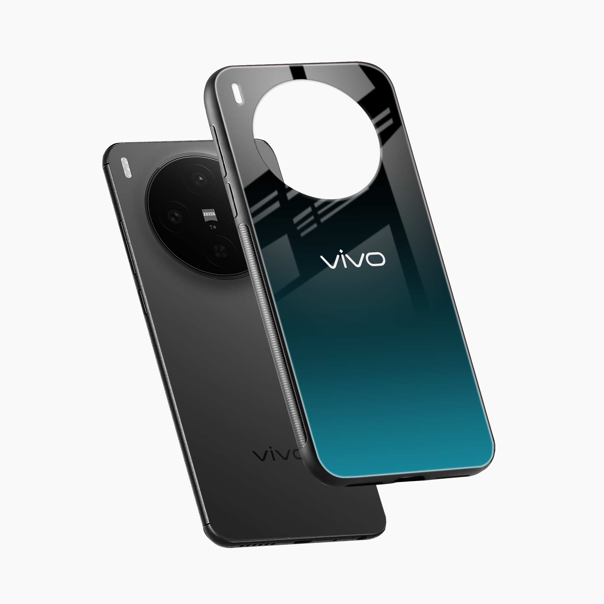 Ultramarine Glass Vivo X300 5G Back Cover