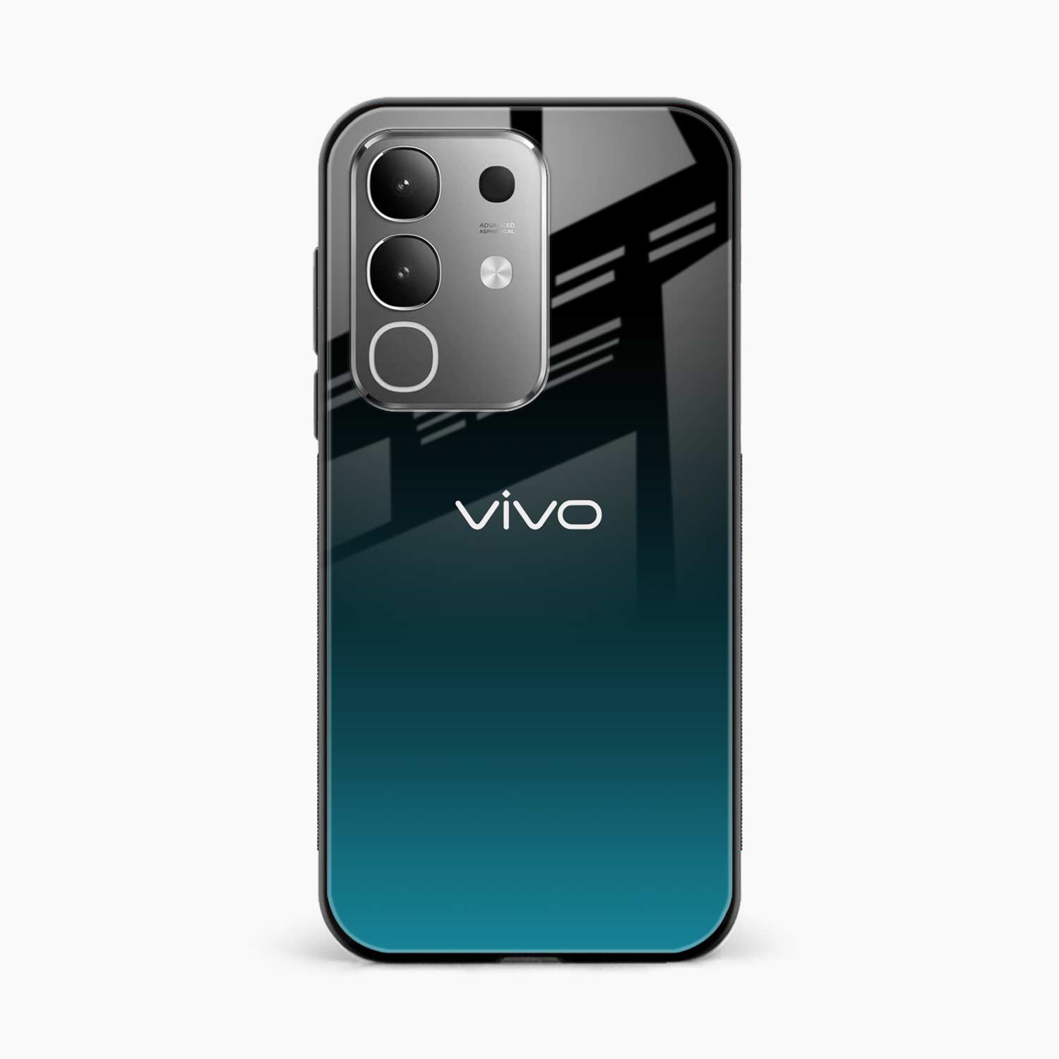 Ultramarine Glass Vivo Y31 Pro 5G Back Cover