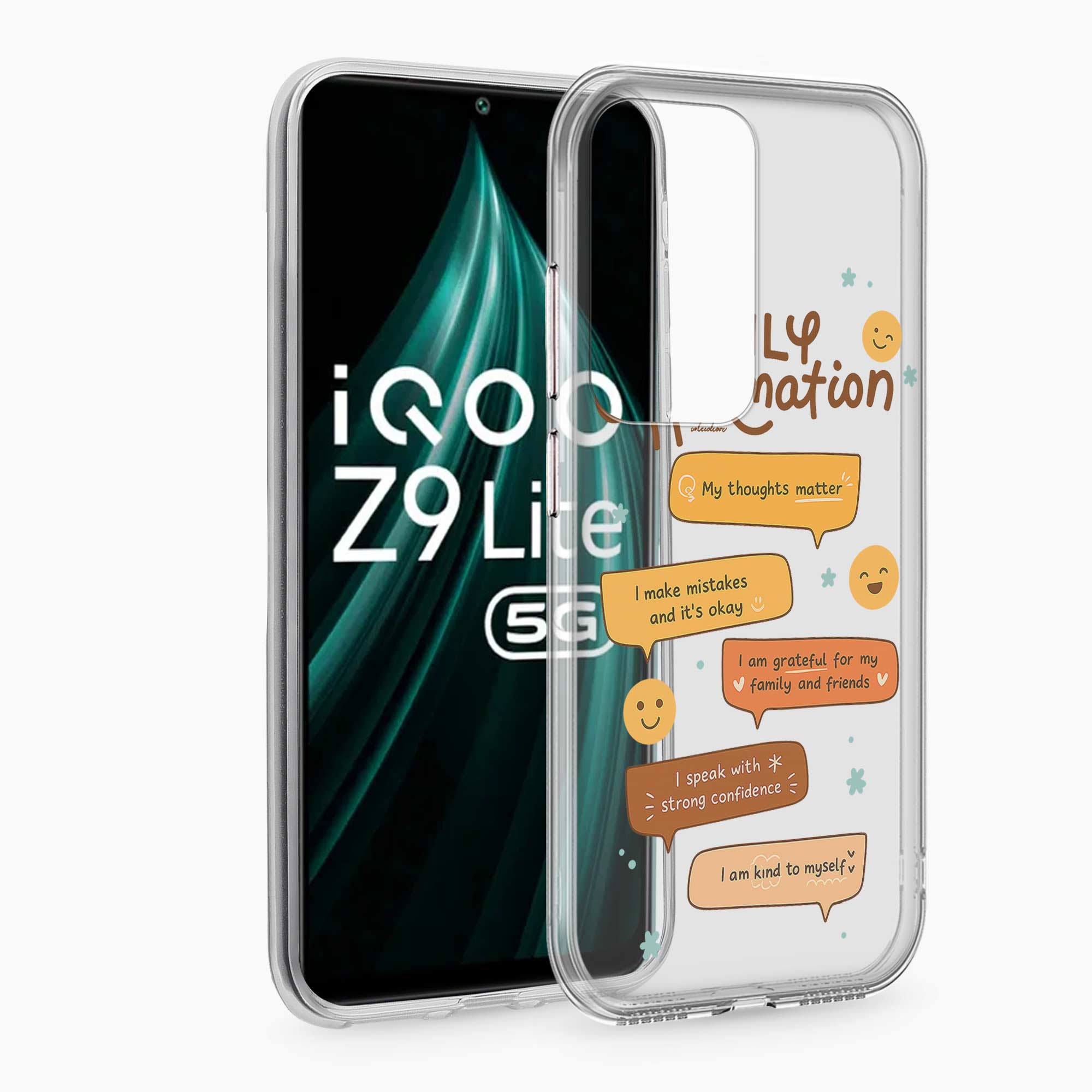 Affirmation Iqoo Z9 Lite 5G Silicone Back Cover
