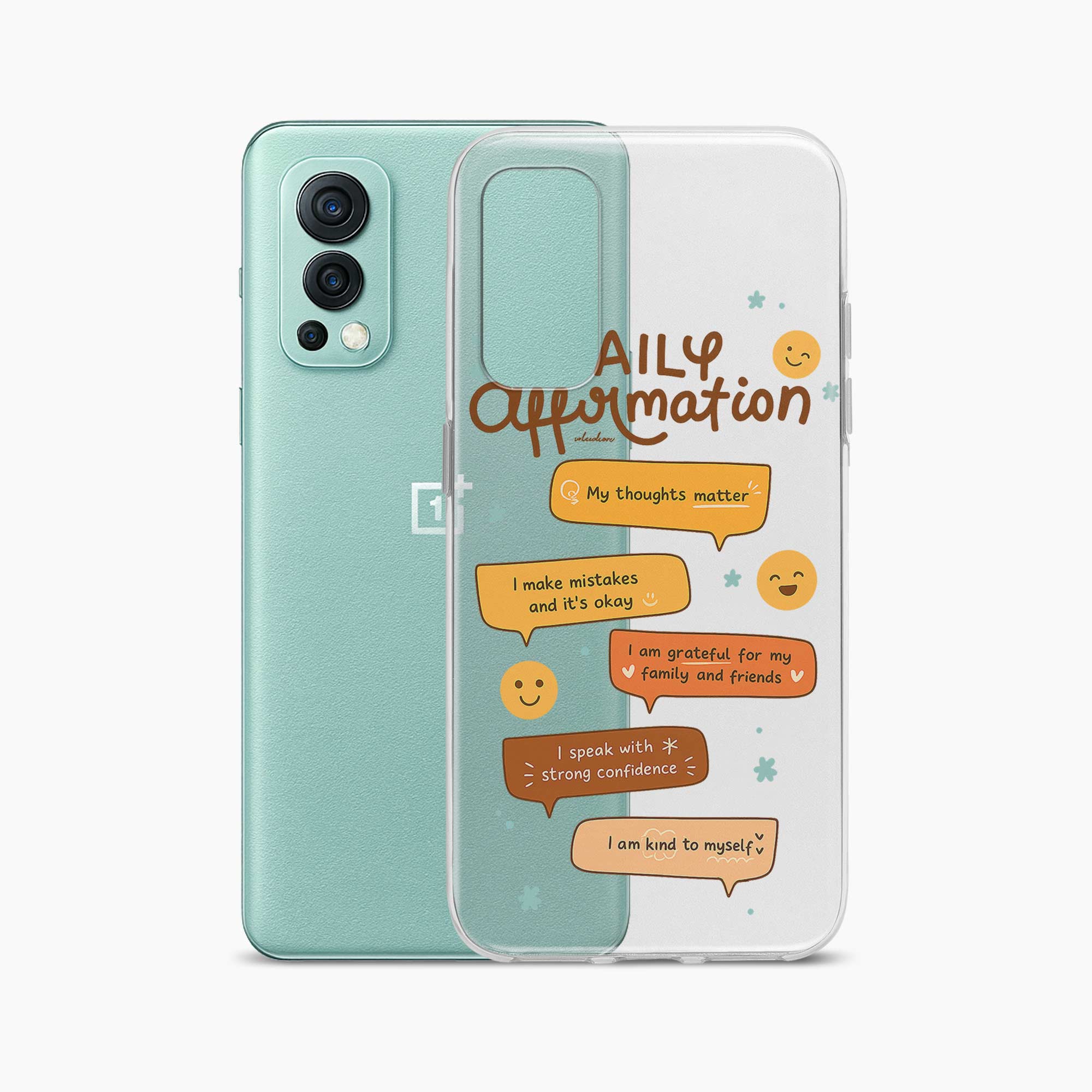 Affirmation OnePlus Nord 2 Silicone Back Cover