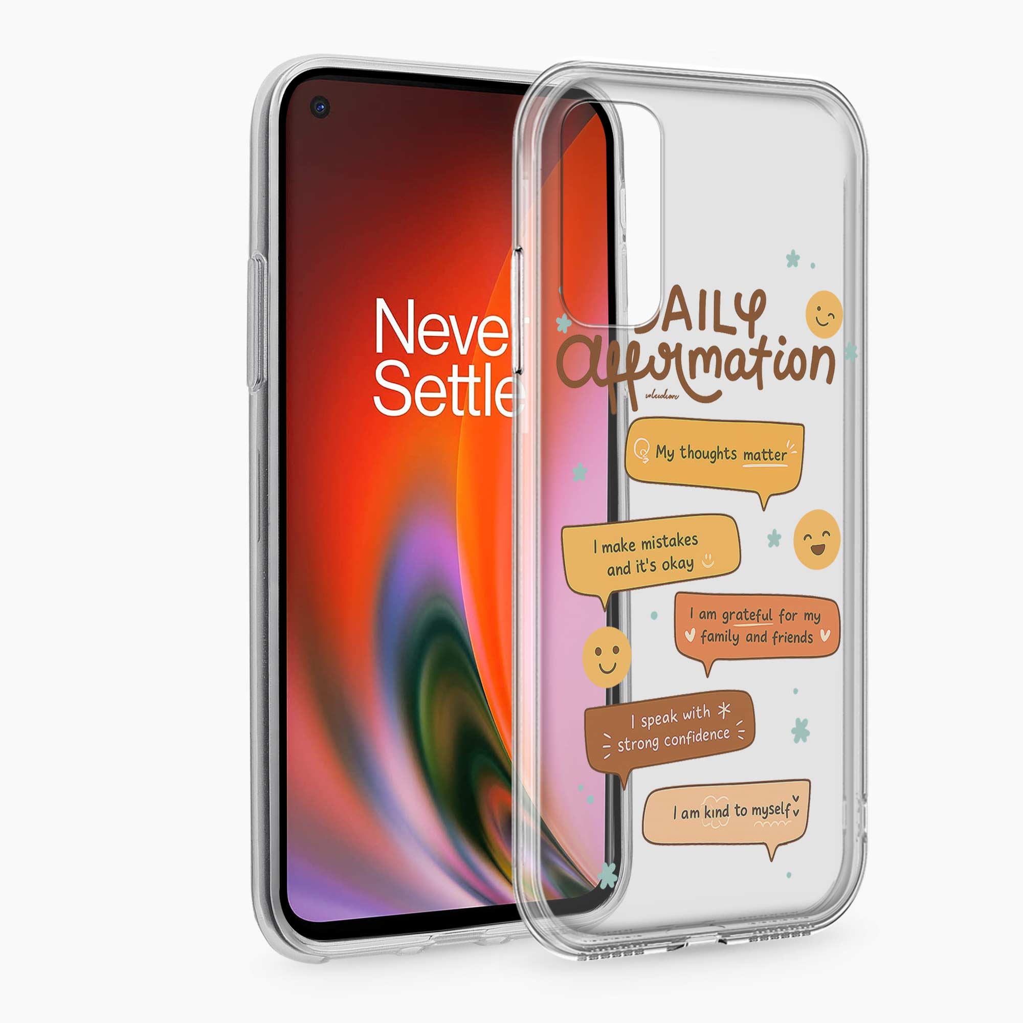 Affirmation OnePlus Nord 2 Silicone Back Cover