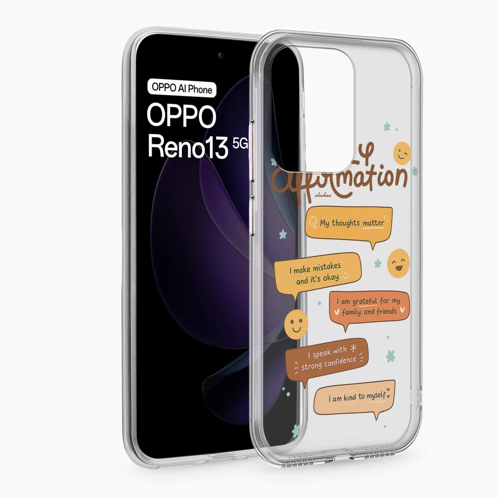 Affirmation Oppo Reno 13 5G Silicone Back Cover