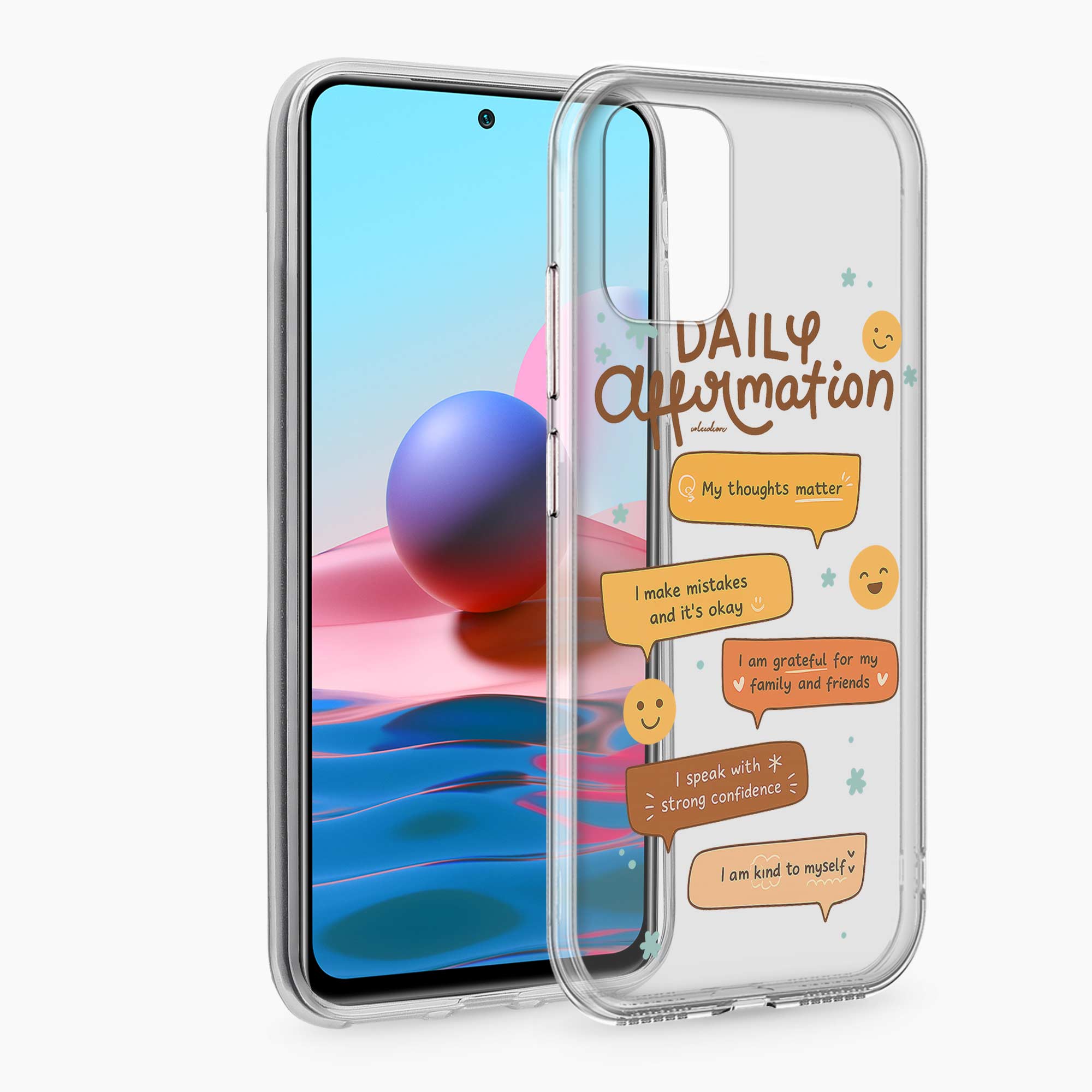 Affirmation Redmi Note 10 Silicone Back Cover