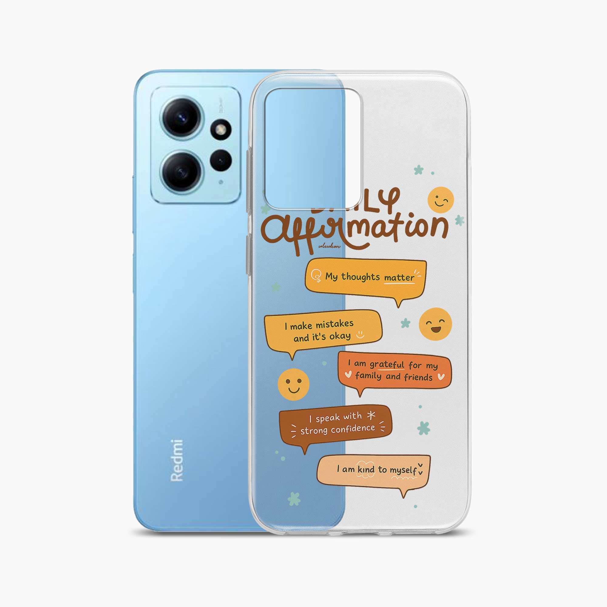 Affirmation Redmi Note 12 4G Silicone Back Cover
