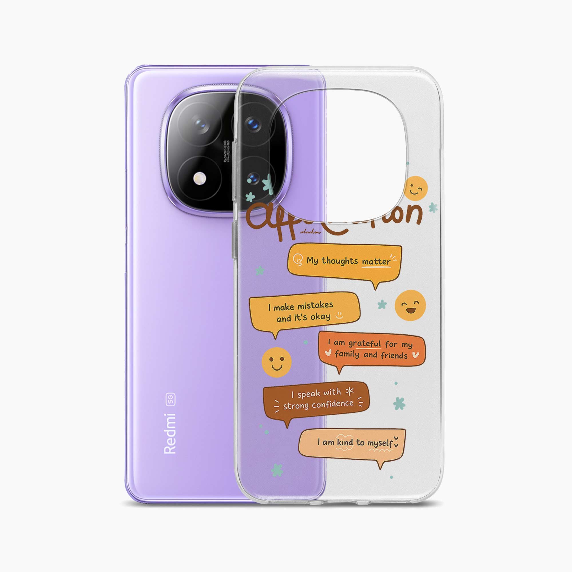 Affirmation Redmi Note 14 Pro Plus 5G Silicone Back Cover