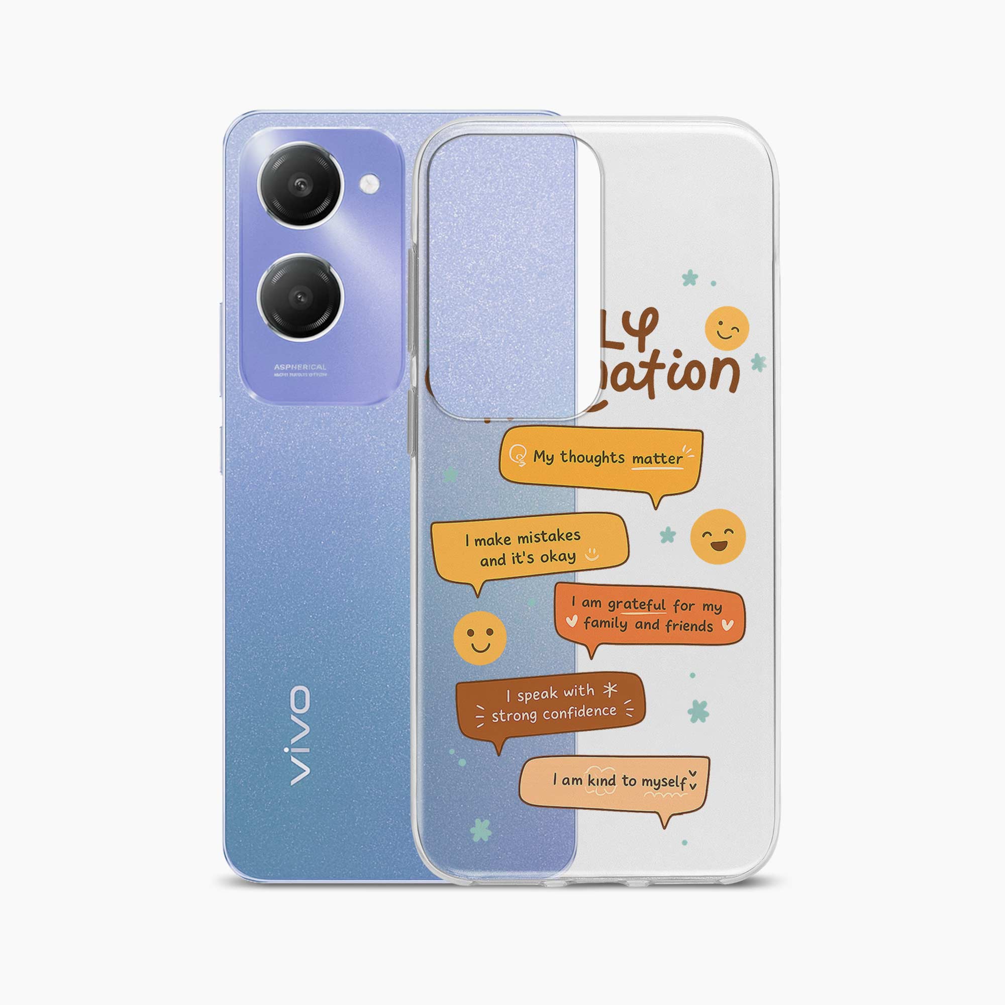 Affirmation Vivo Y28s 5G Silicone Back Cover