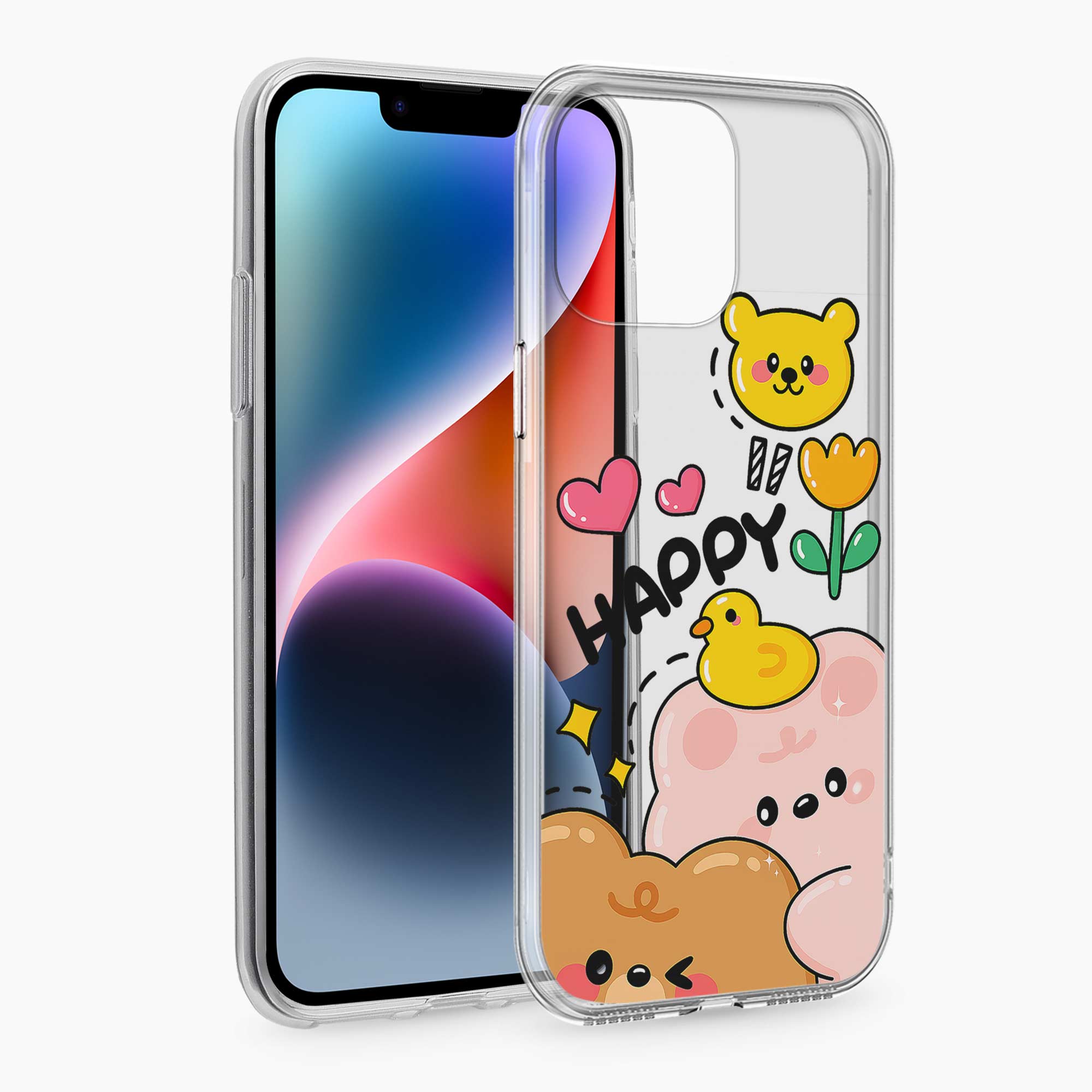 Happy Duck iPhone 11 Pro Max Silicone Back Cover
