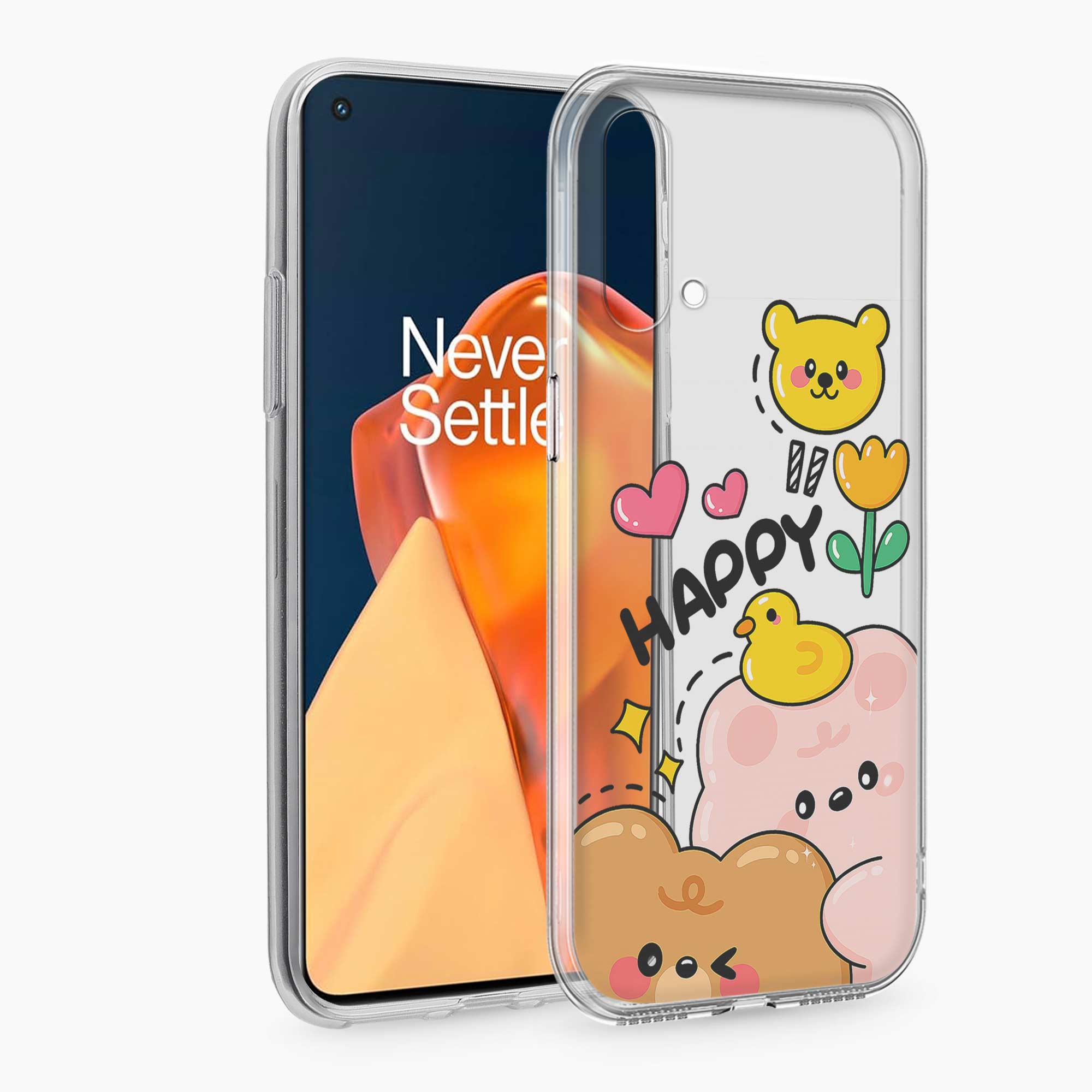 Happy Duck OnePlus Nord CE 5G Silicone Back Cover