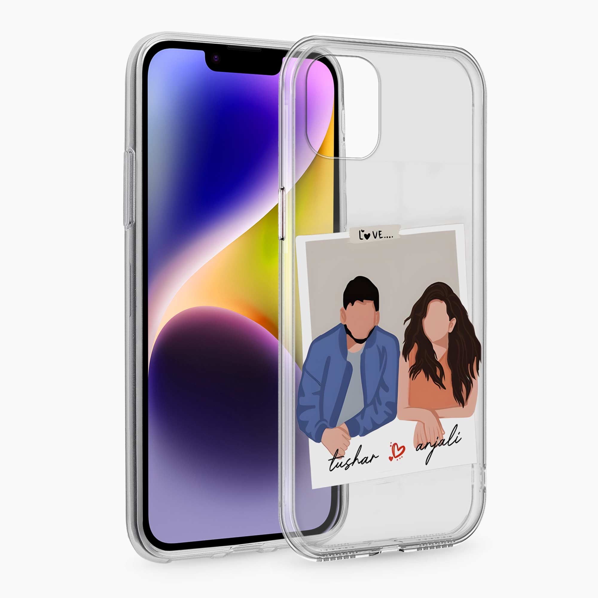 Hum Tum iPhone 12 Mini Silicone Back Cover