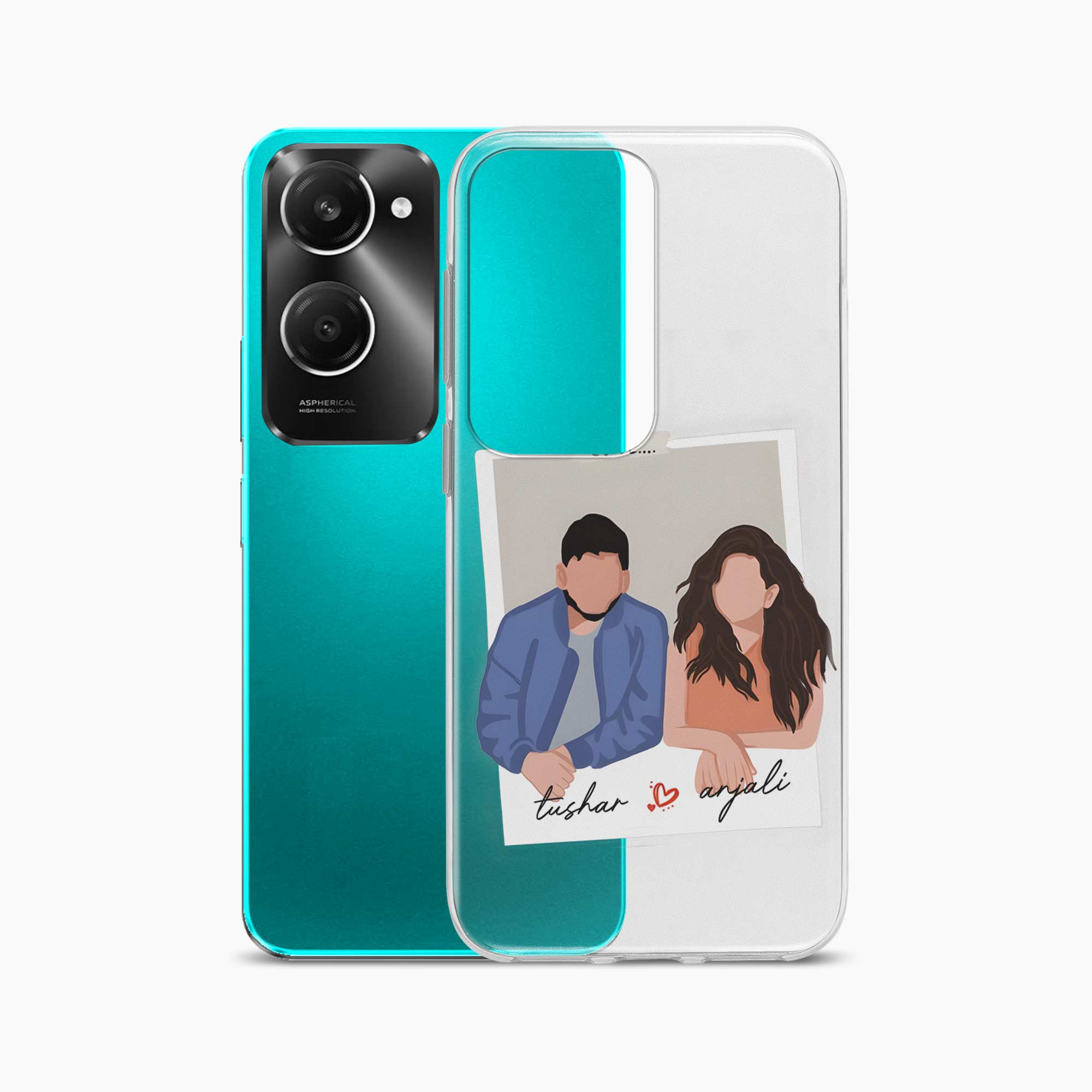 Hum Tum Iqoo Z9 Lite 5G Silicone Back Cover