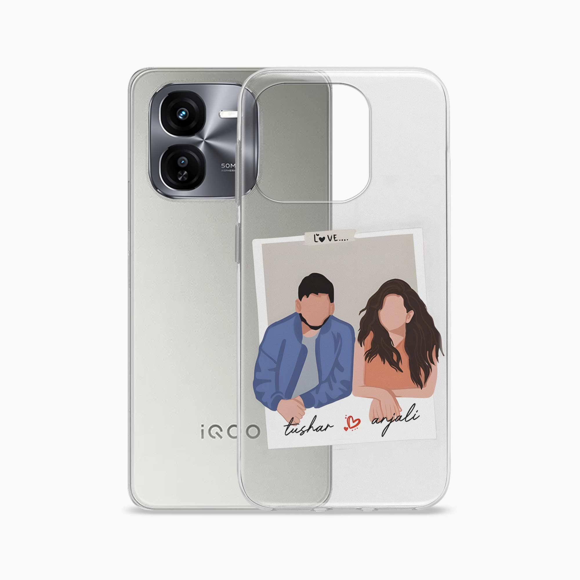 Hum Tum Iqoo Z9x 5G Silicone Back Cover