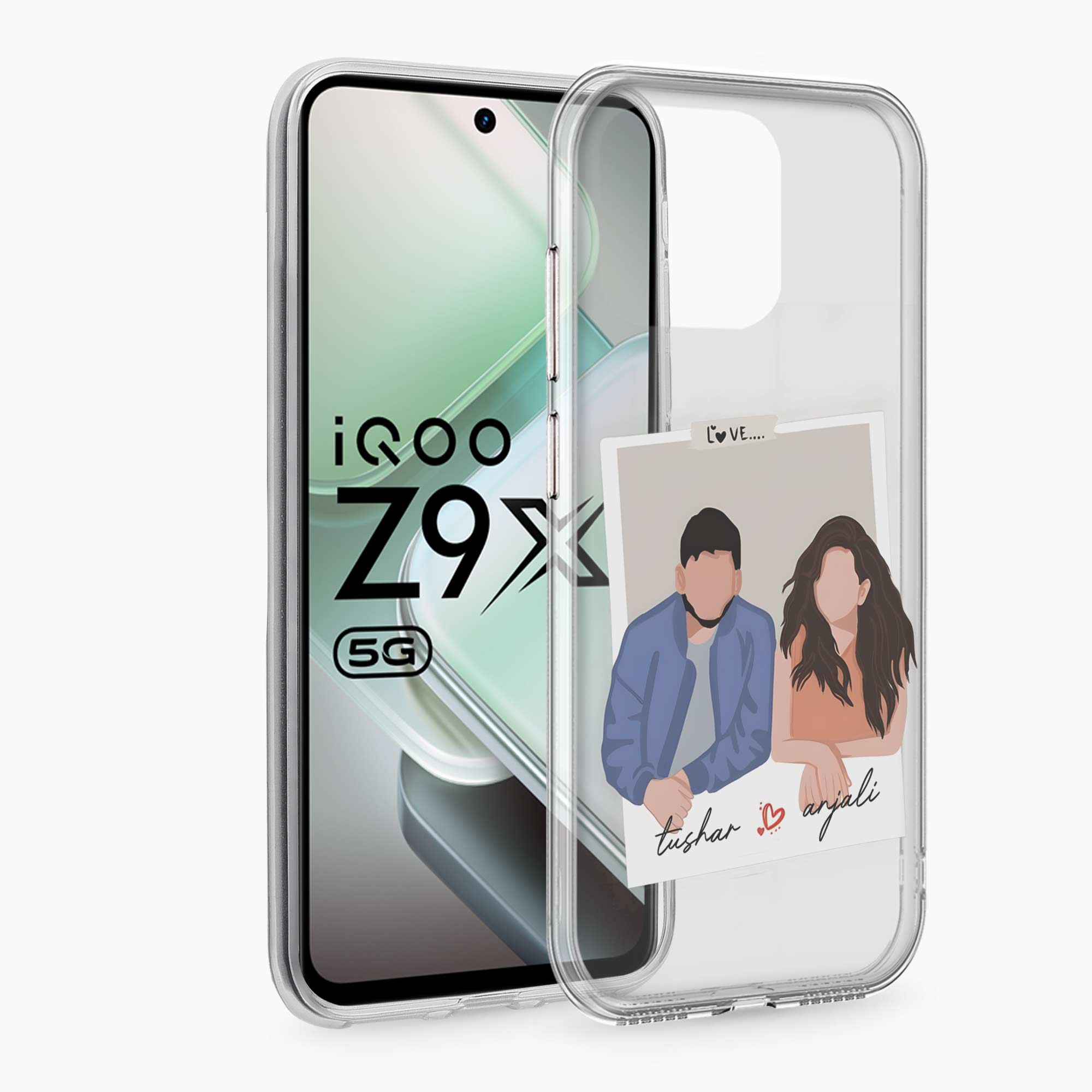 Hum Tum Iqoo Z9x 5G Silicone Back Cover