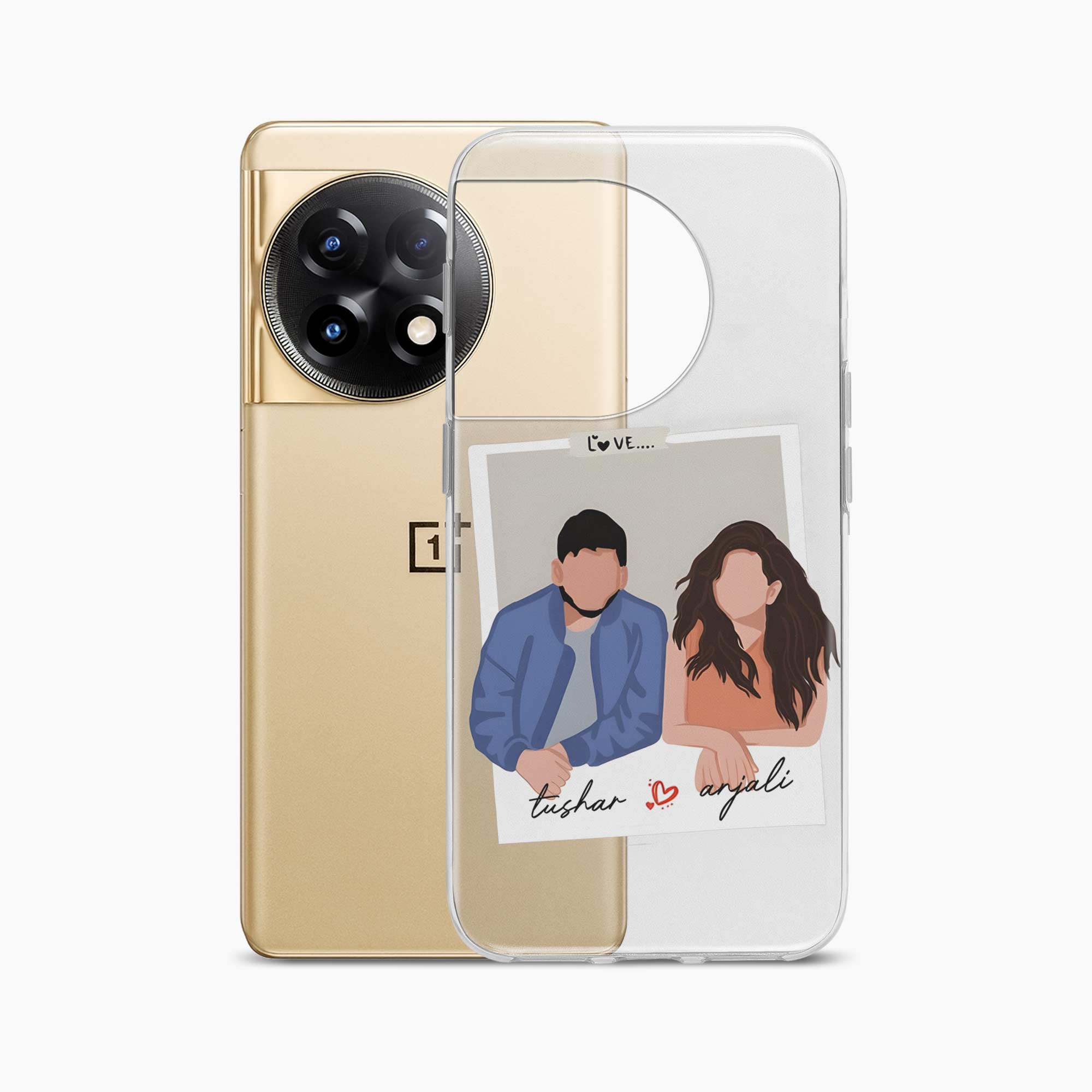 Hum Tum OnePlus 11 Silicone Back Cover