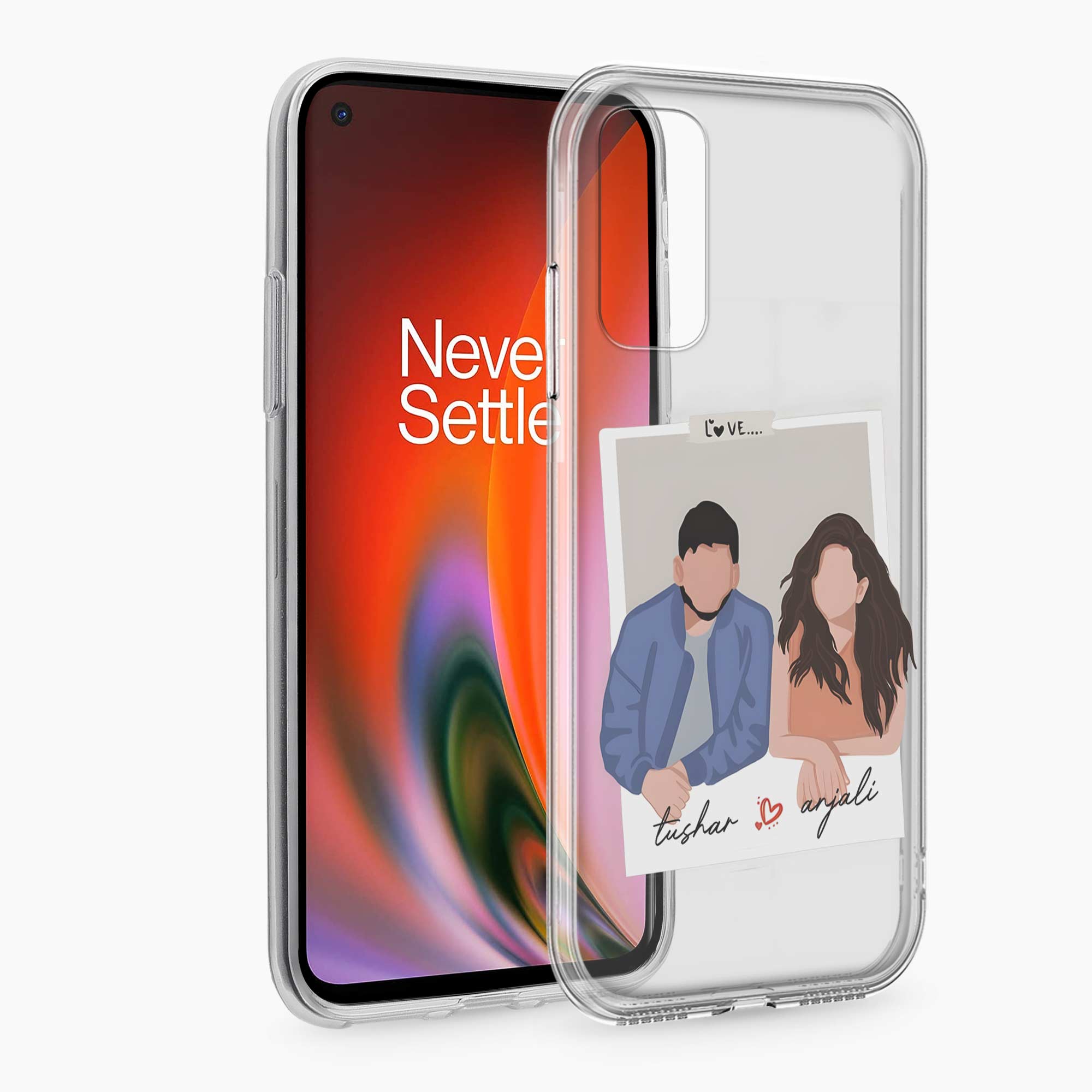 Hum Tum OnePlus Nord 2 Silicone Back Cover