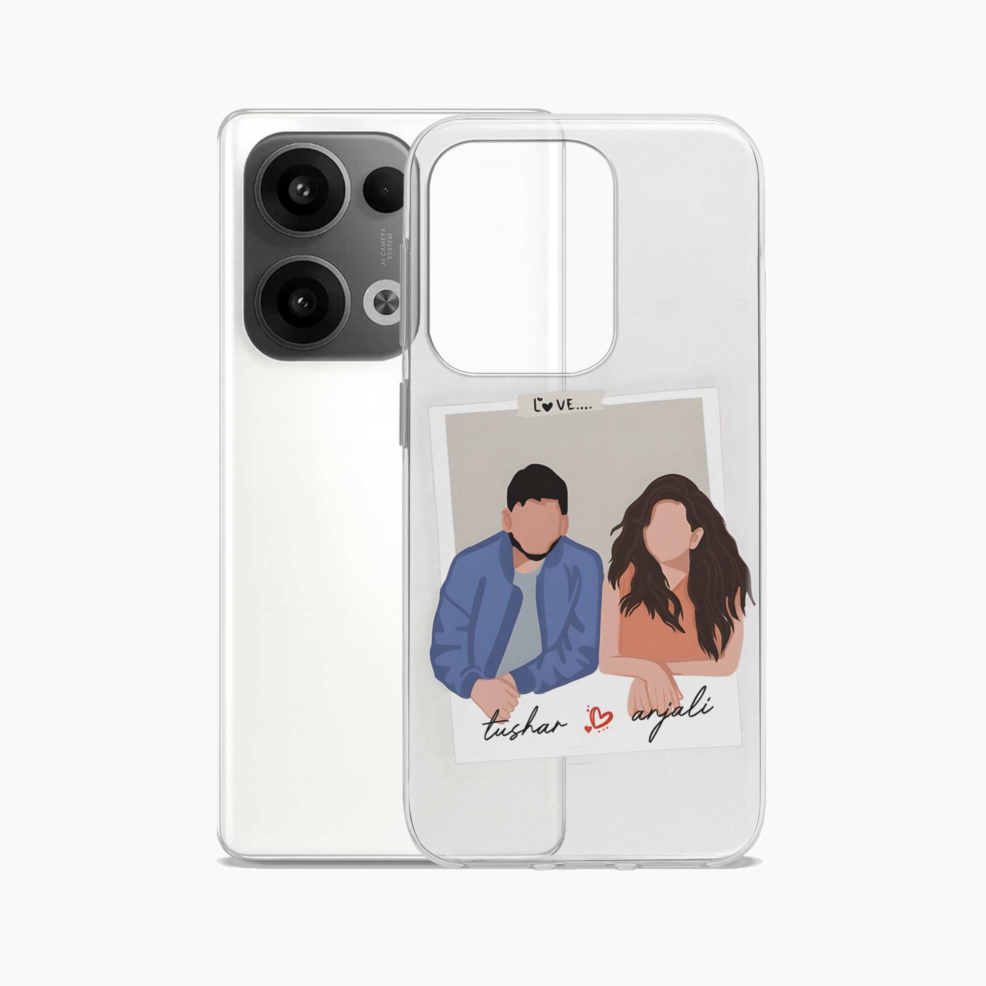 Hum Tum Oppo Reno 13 5G Silicone Back Cover