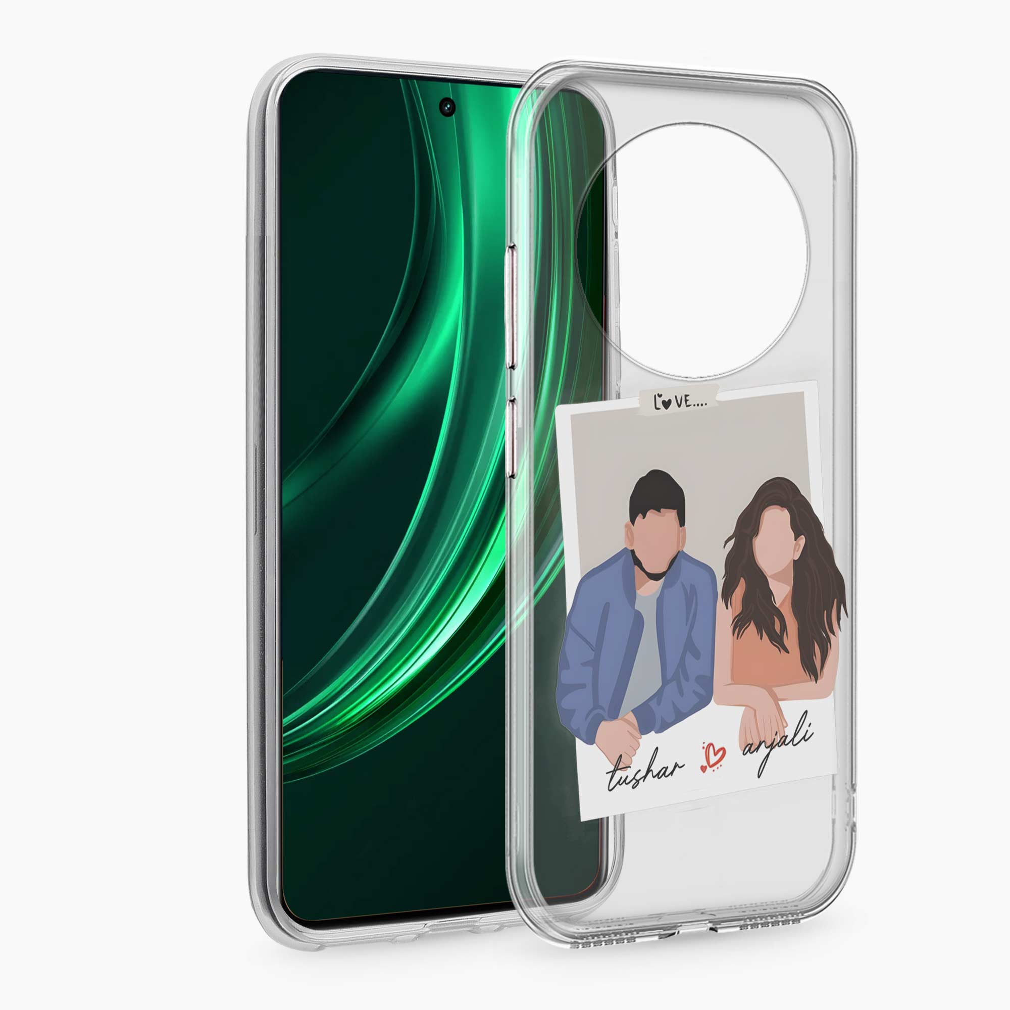 Hum Tum Realme 13 Plus 5G Silicone Back Cover