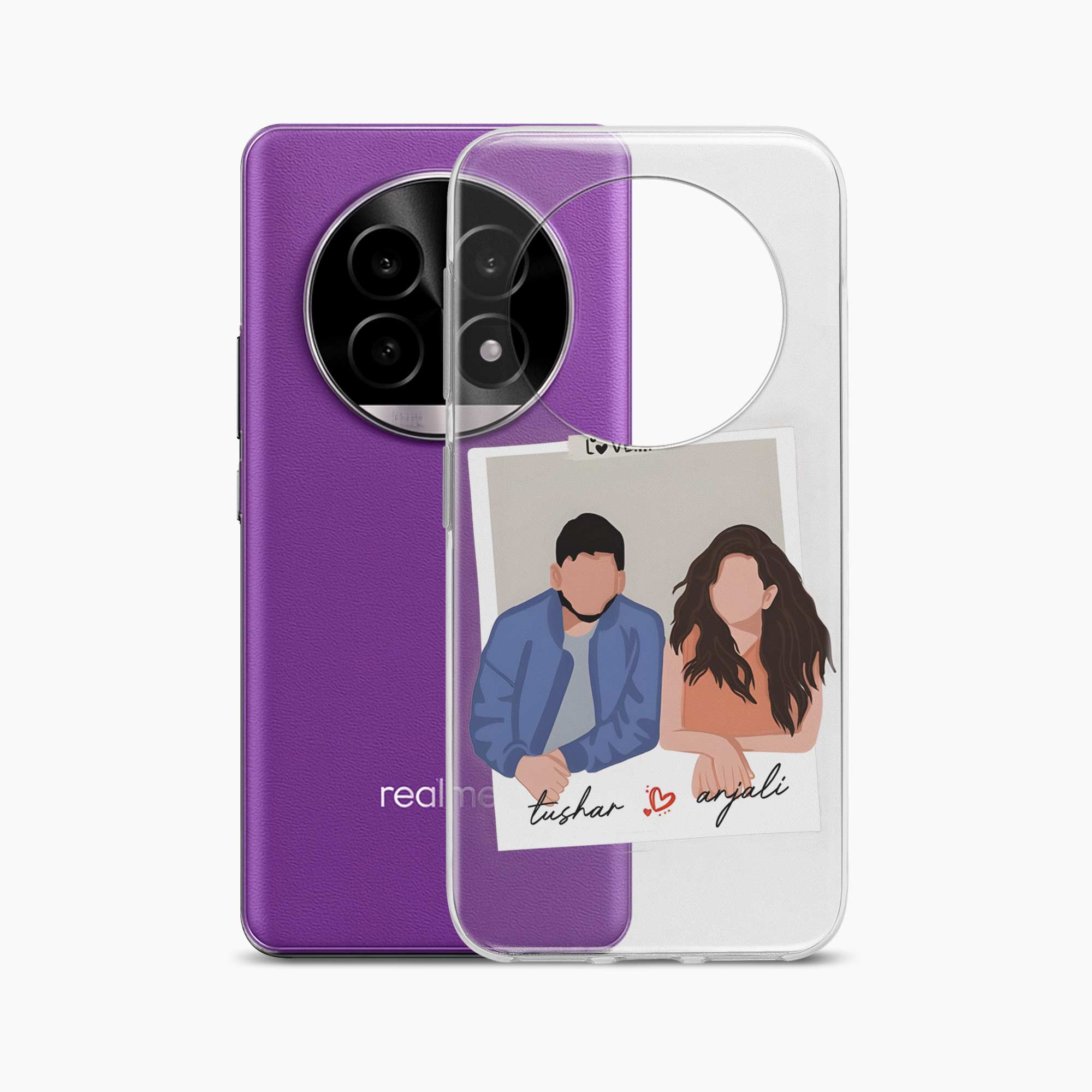 Hum Tum Realme 13 Pro 5G Silicone Back Cover