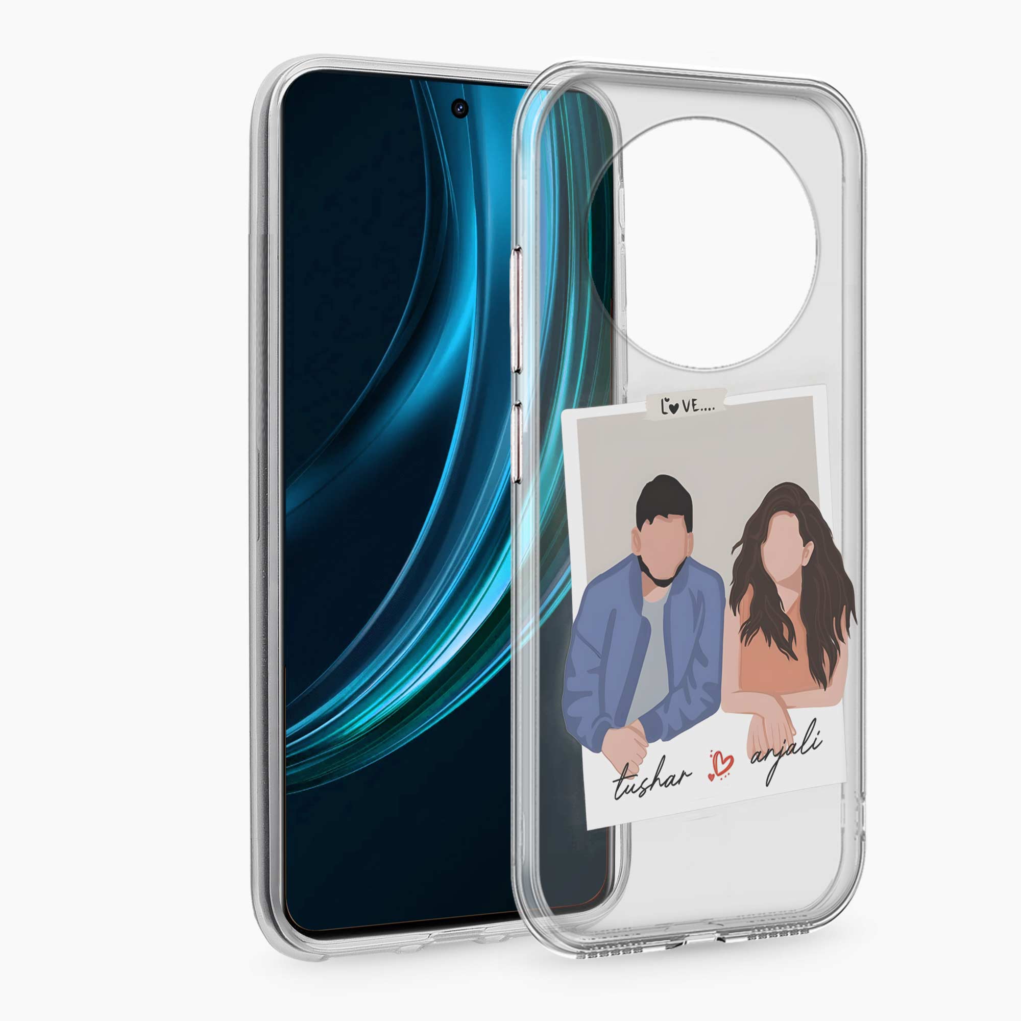 Hum Tum Realme 13 Pro 5G Silicone Back Cover