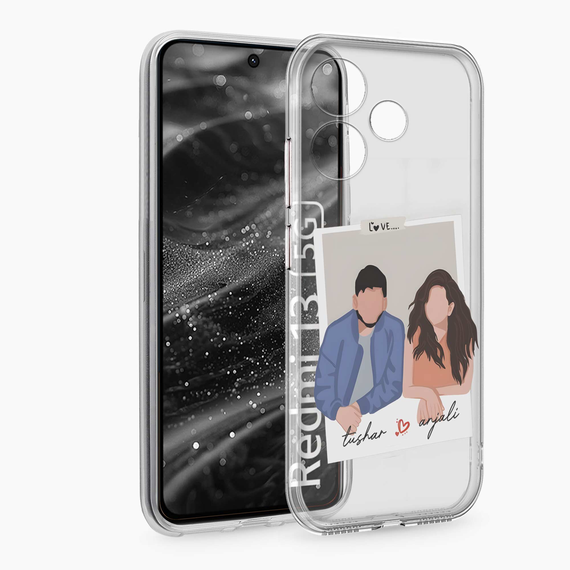 Hum Tum Realme Gt 6T 5G Silicone Back Cover