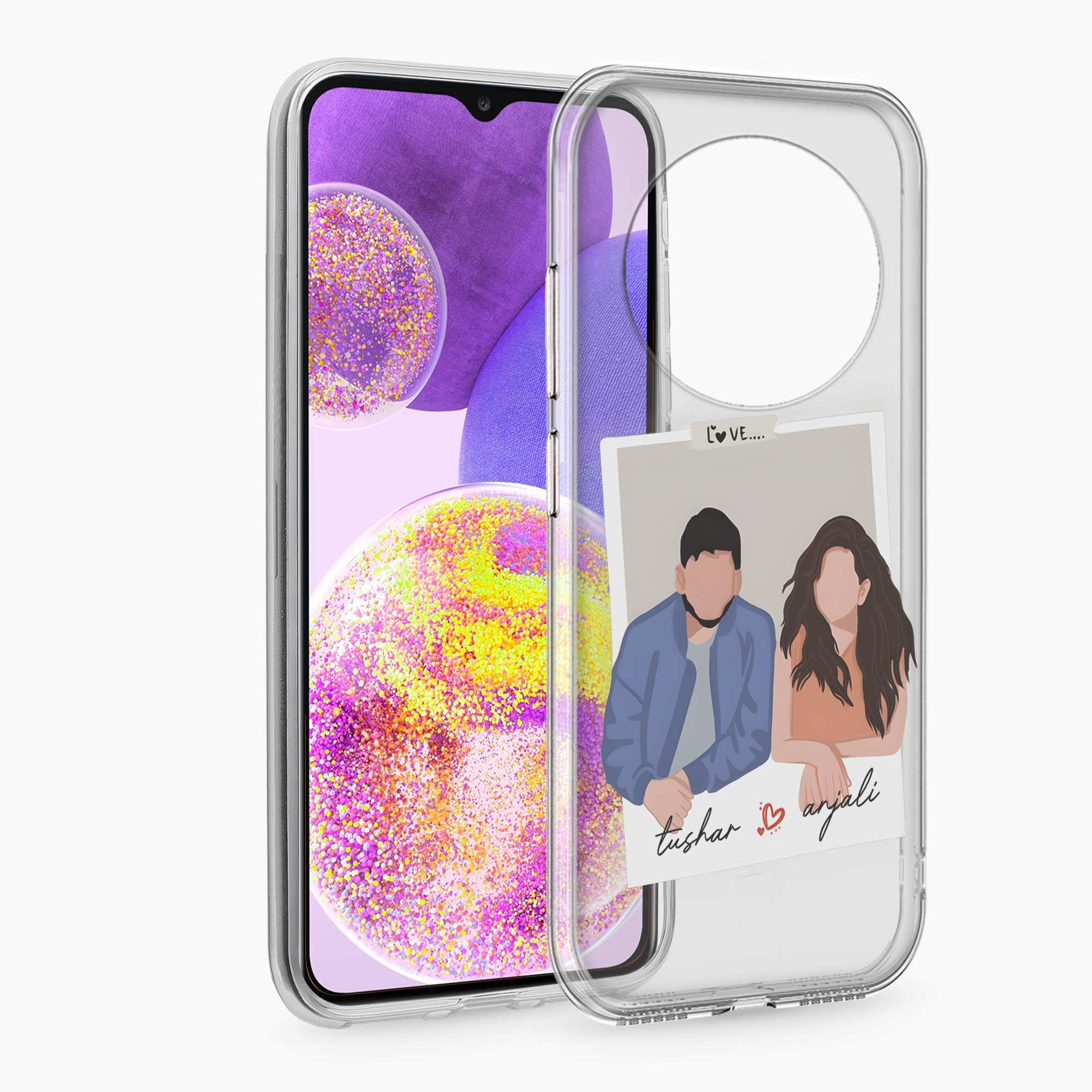 Hum Tum Redmi A4 5G Silicone Back Cover