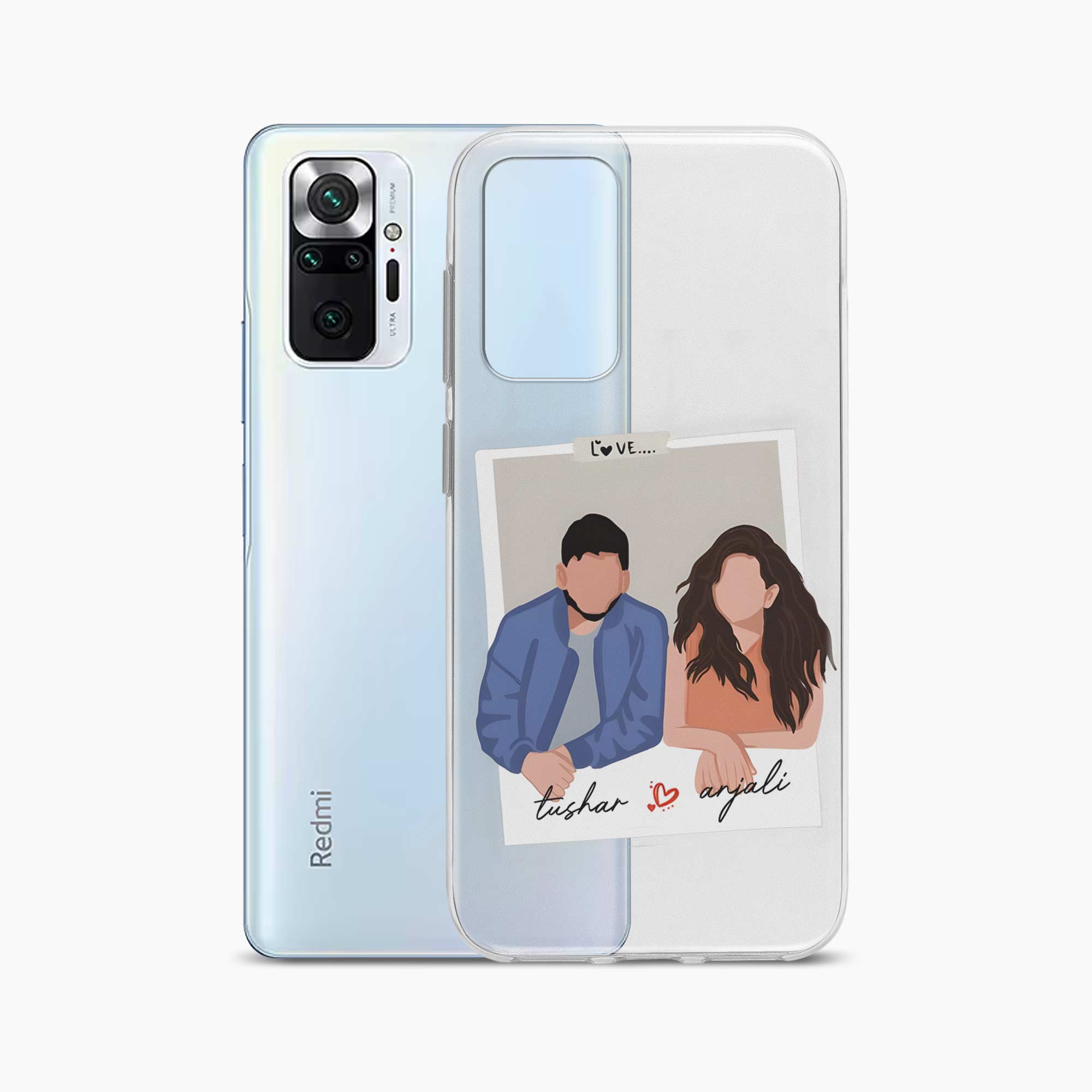 Hum Tum Redmi Note 10 Pro Max Silicone Back Cover