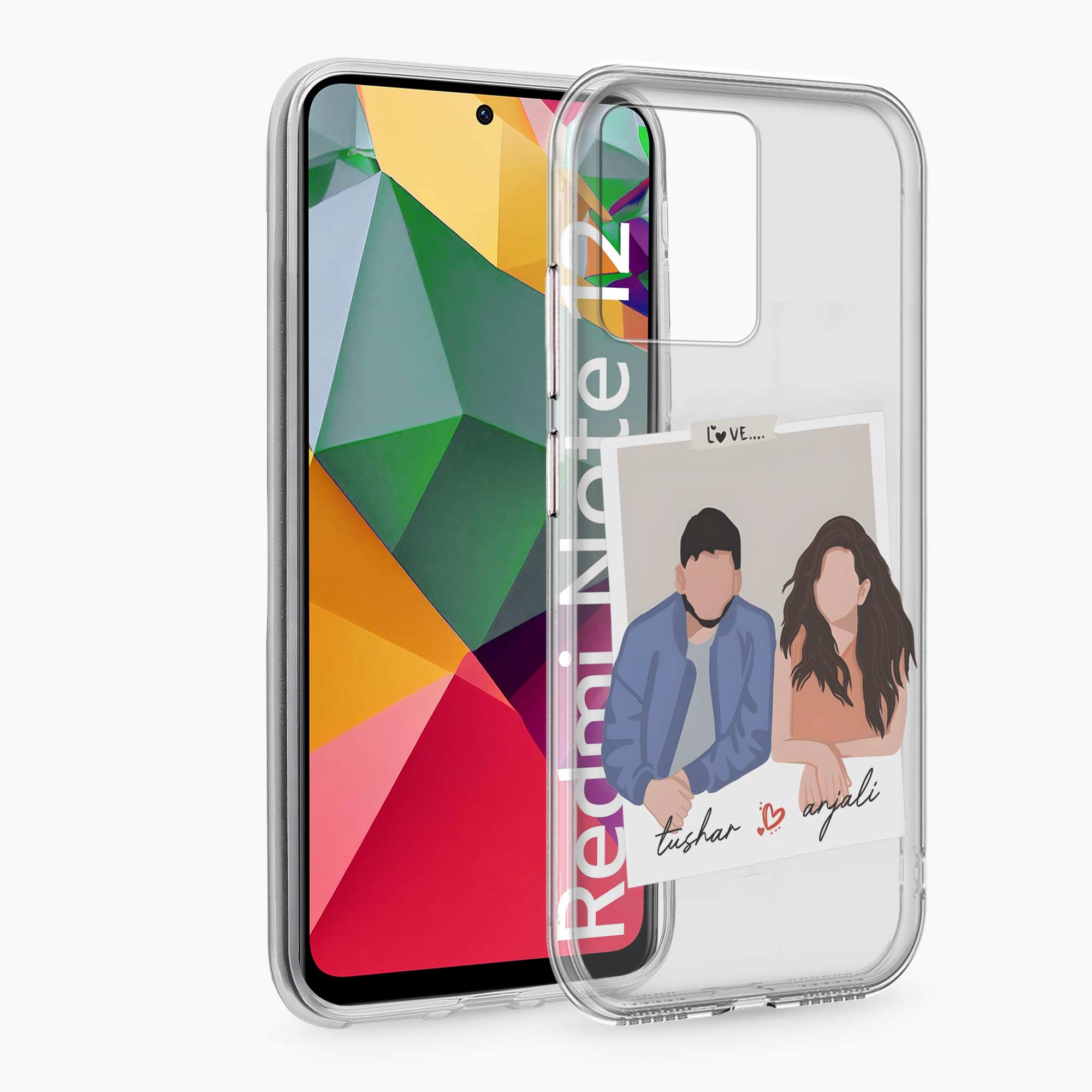 Hum Tum Redmi Note 12 4G Silicone Back Cover
