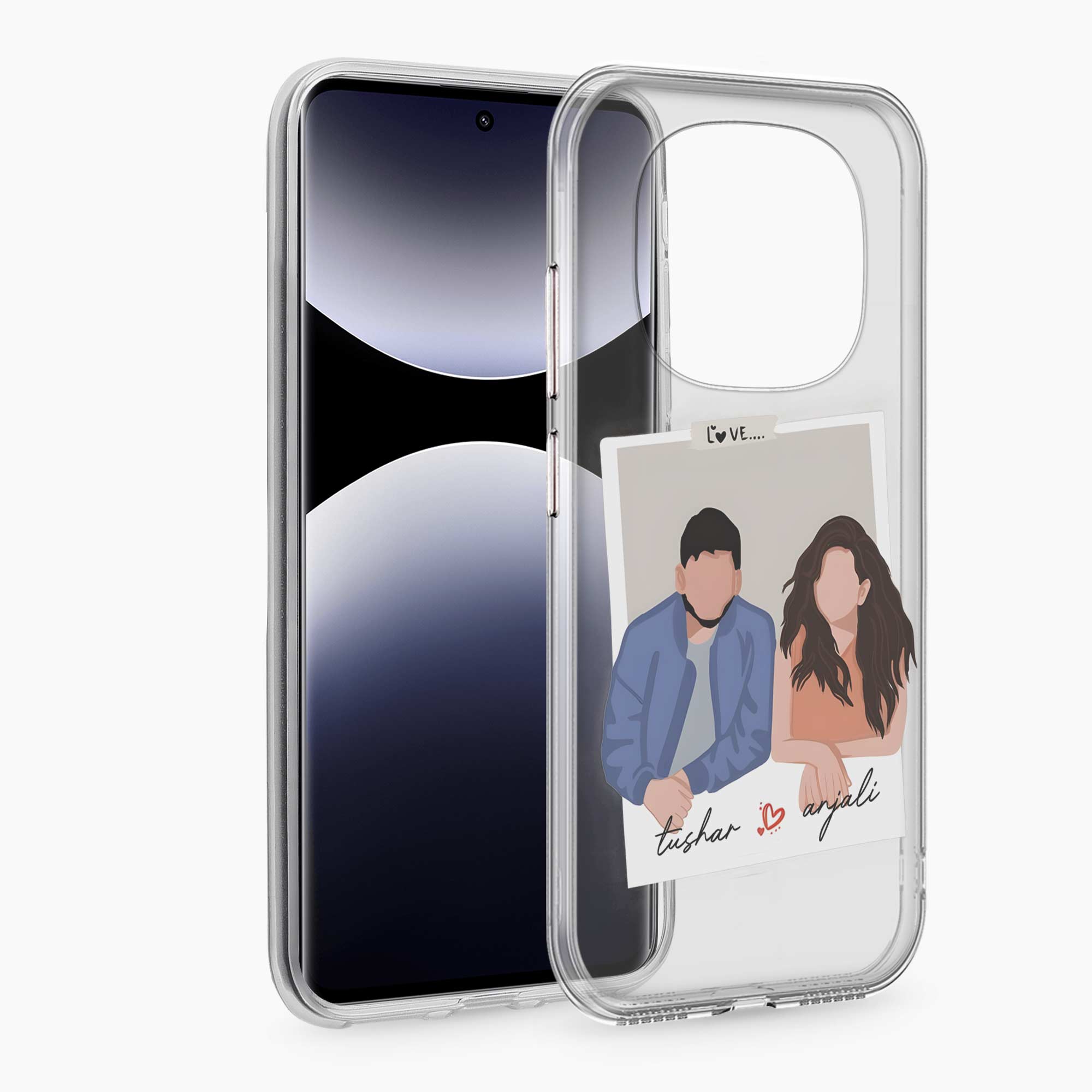 Hum Tum Redmi Note 14 Pro Plus 5G Silicone Back Cover