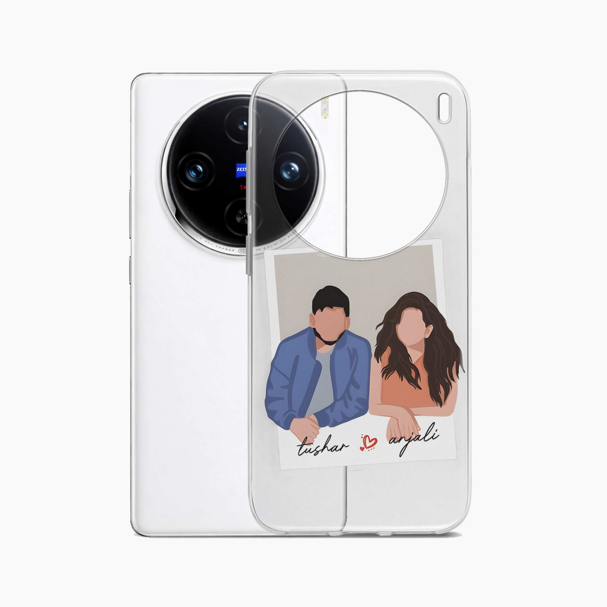 Hum Tum Vivo X100 Pro Silicone Back Cover